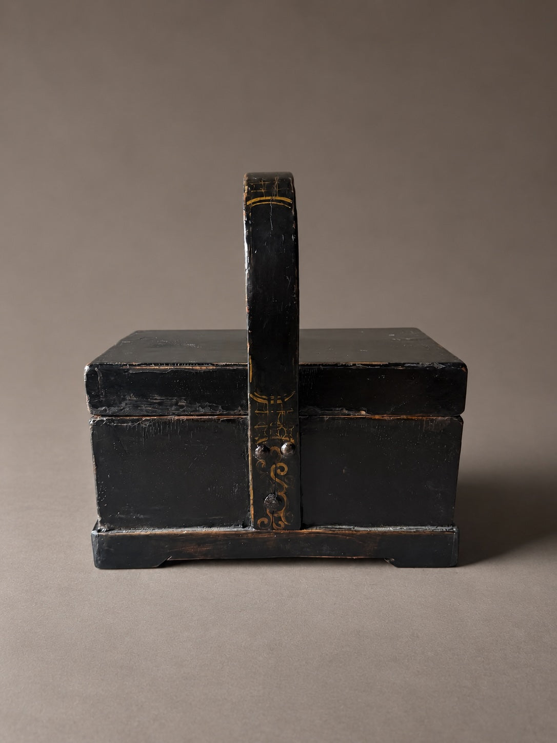 antique handled box