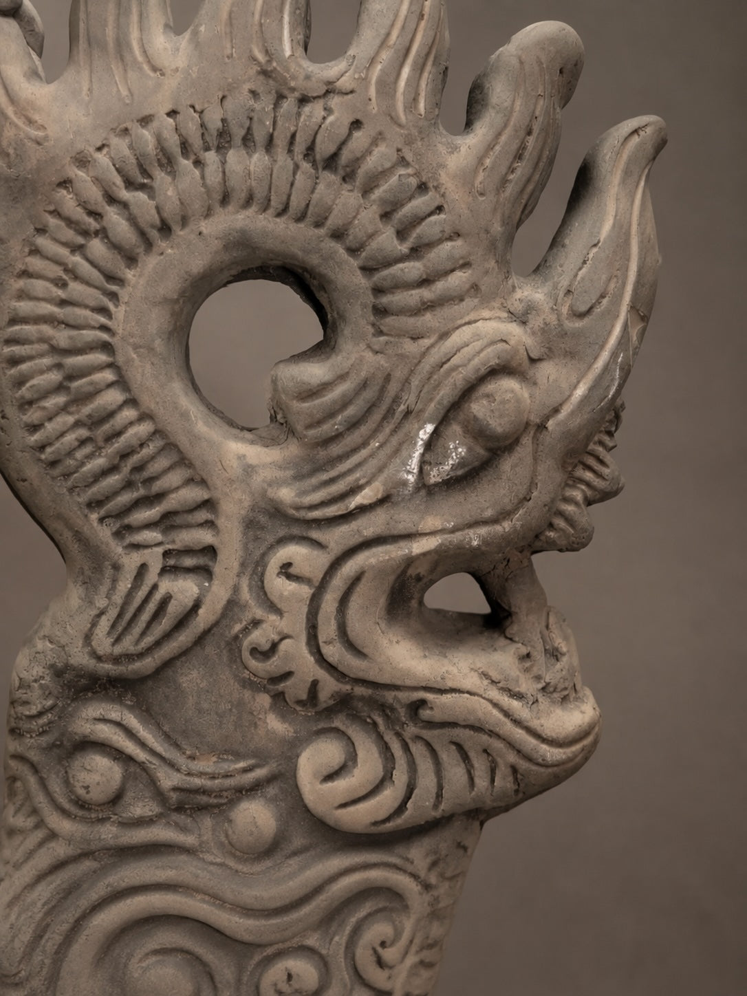 old Chinese rooftop statue – No. 1