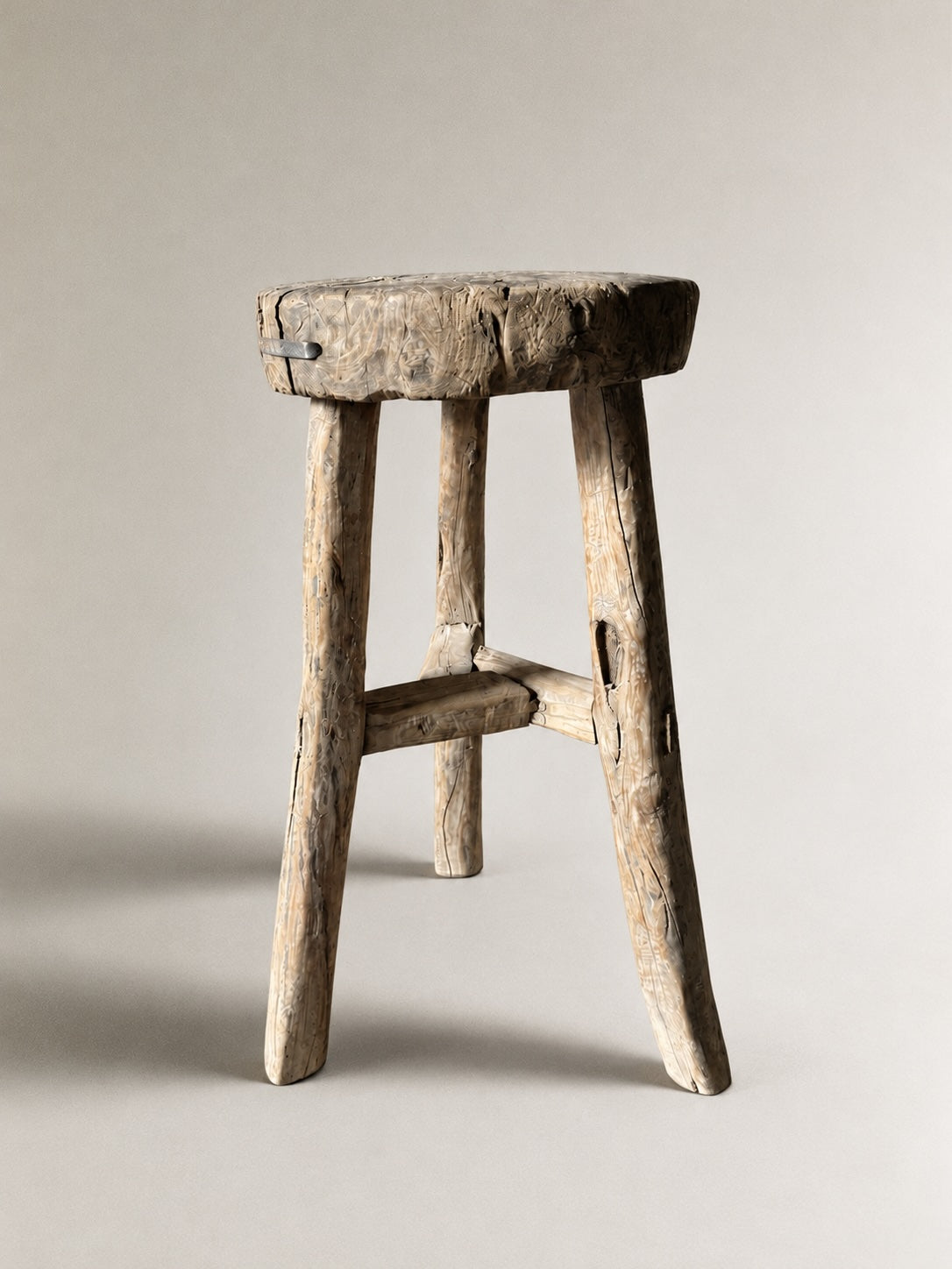 old Chinese round stool – No. 2