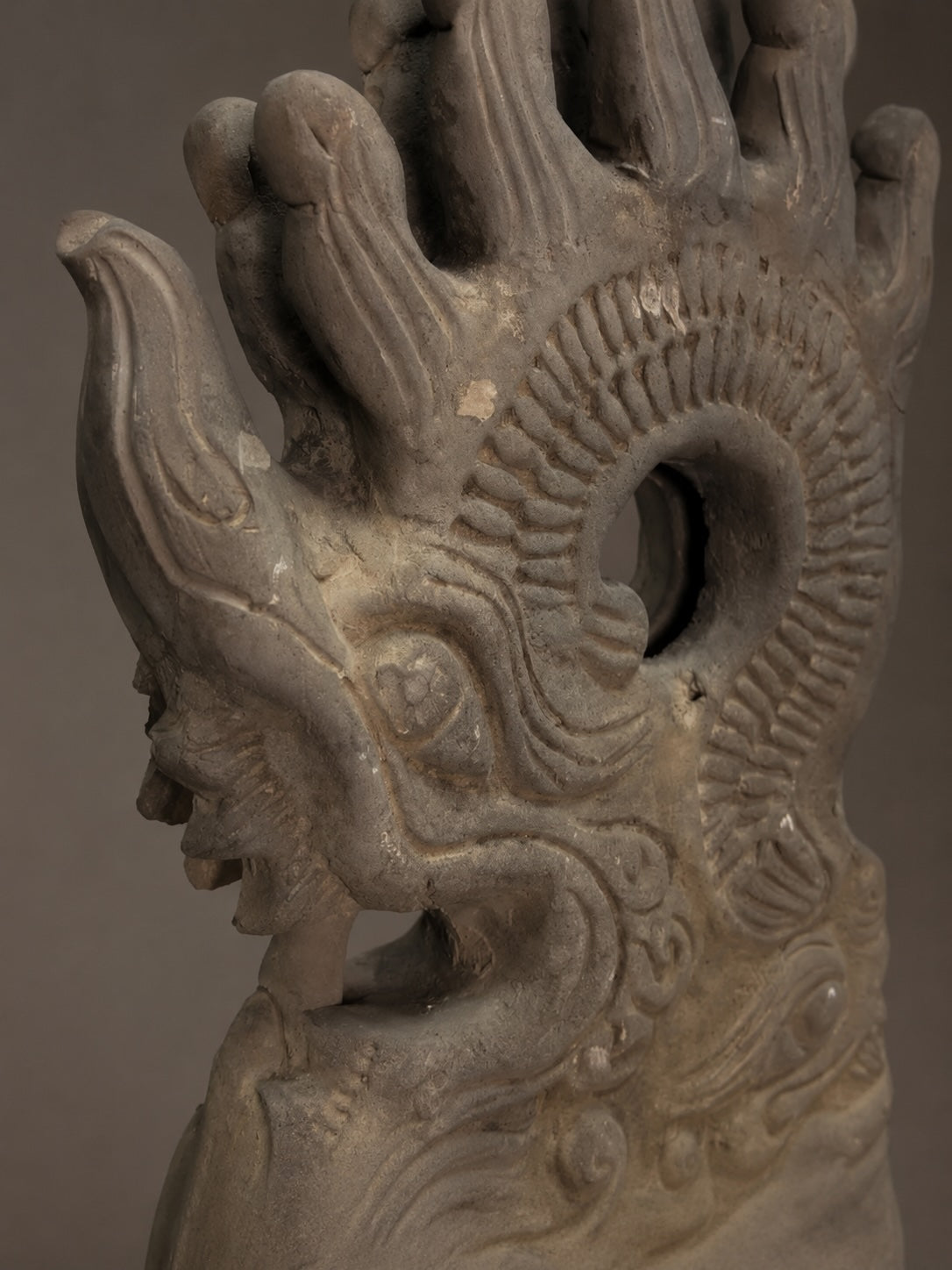 old Chinese rooftop statue – No. 1