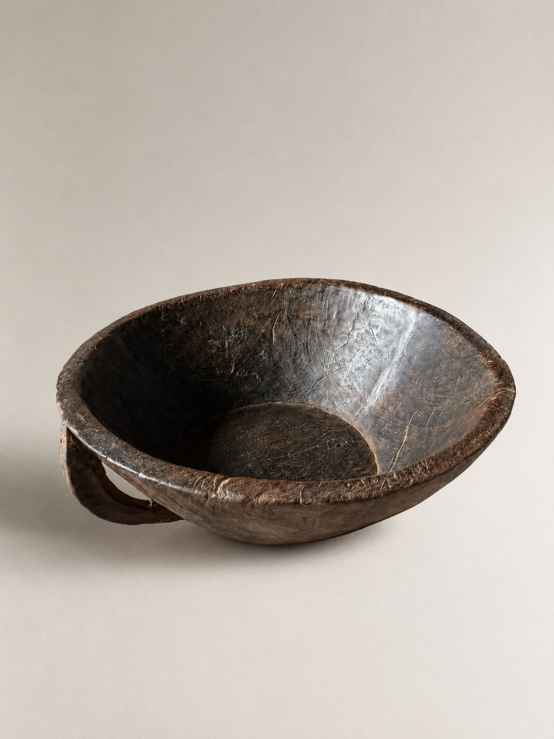 old Gurage bowl with handle – No. 2