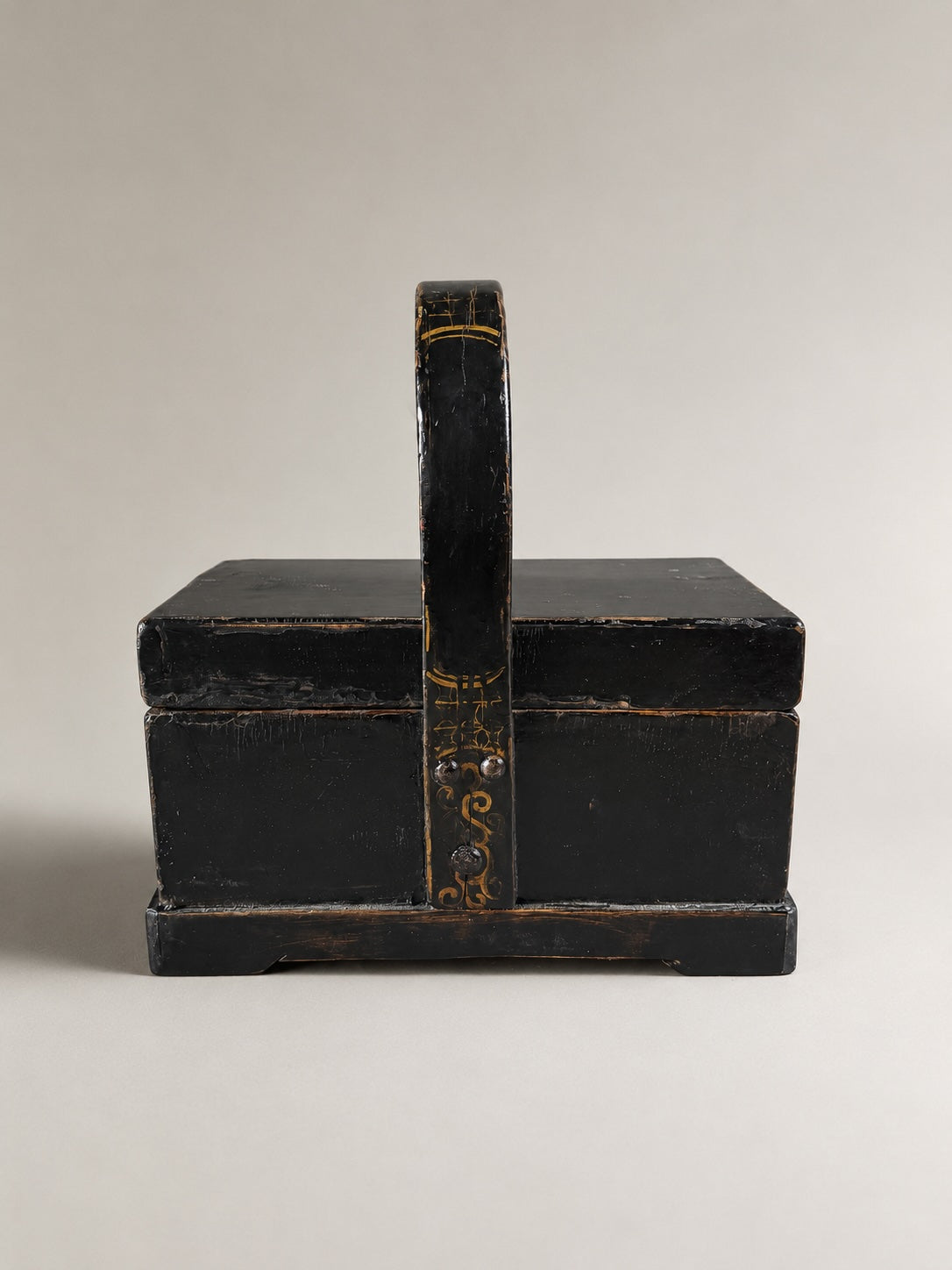 antique handled box