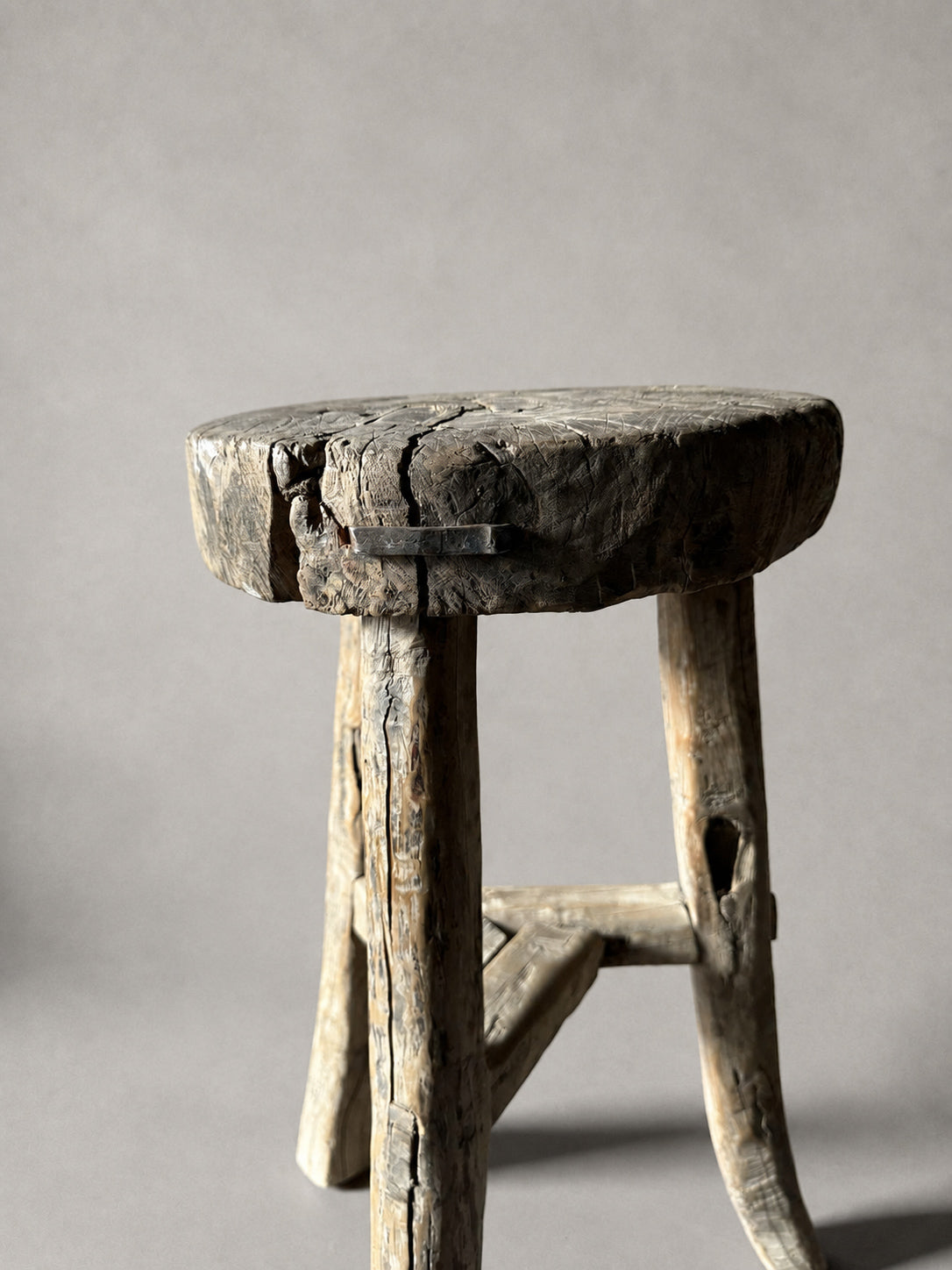 old Chinese round stool – No. 2