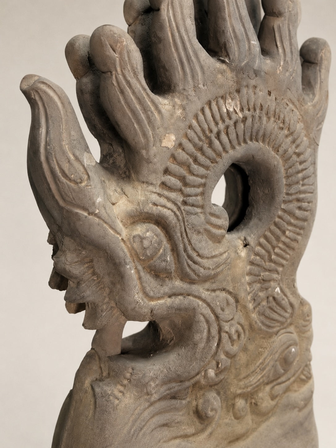 old Chinese rooftop statue – No. 1