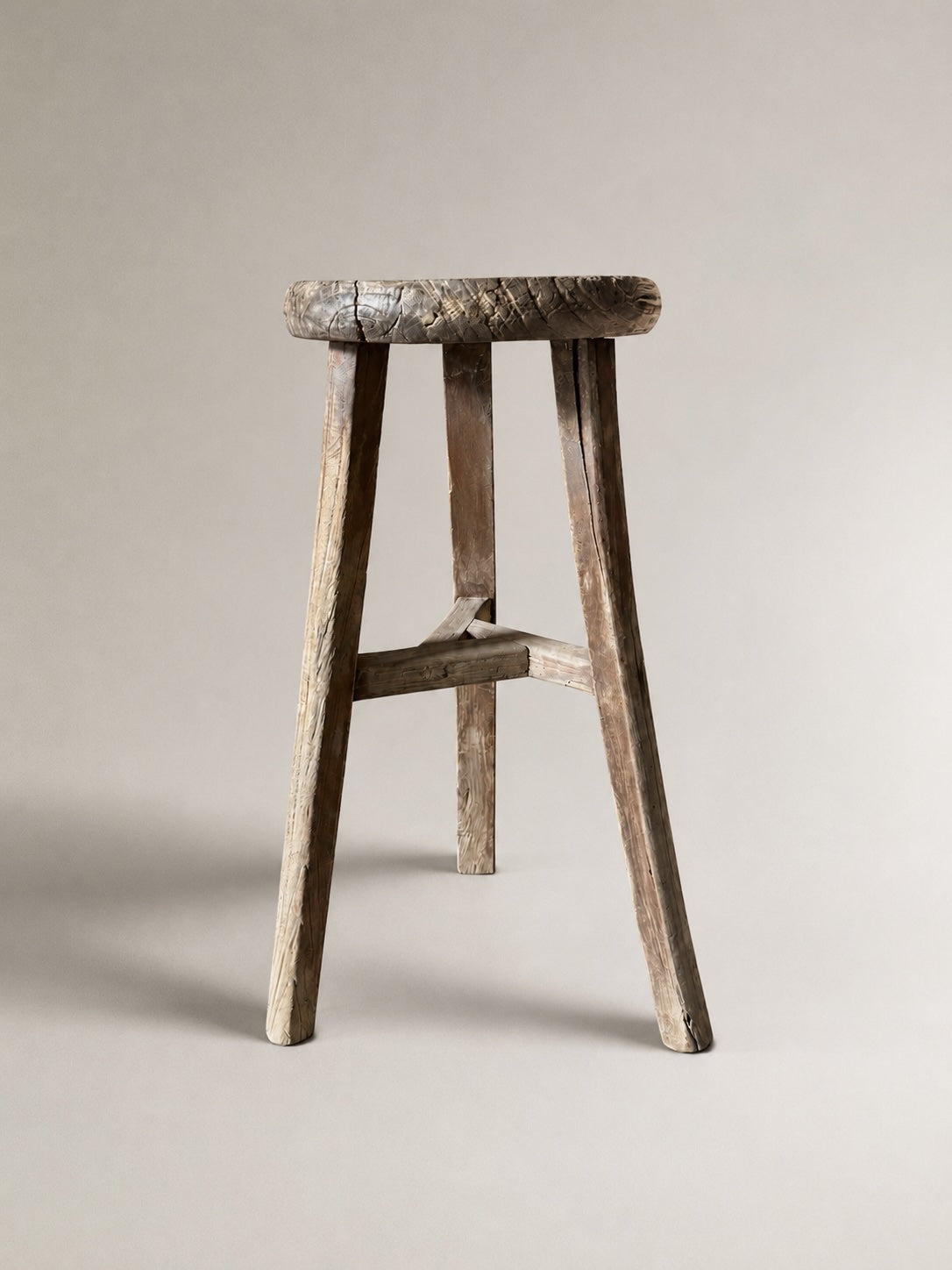 old Chinese round stool – No. 3