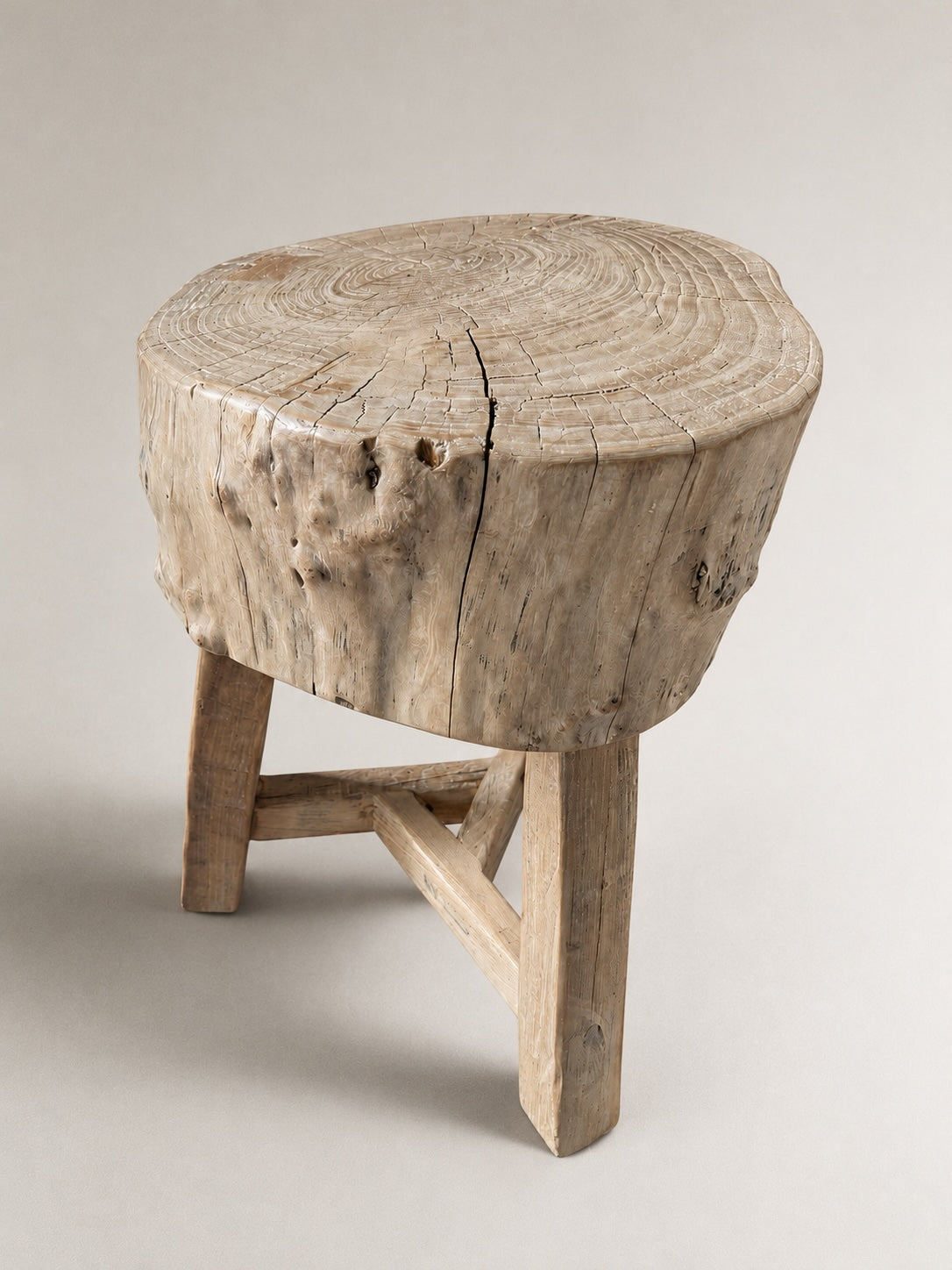 round block stool – No. 1