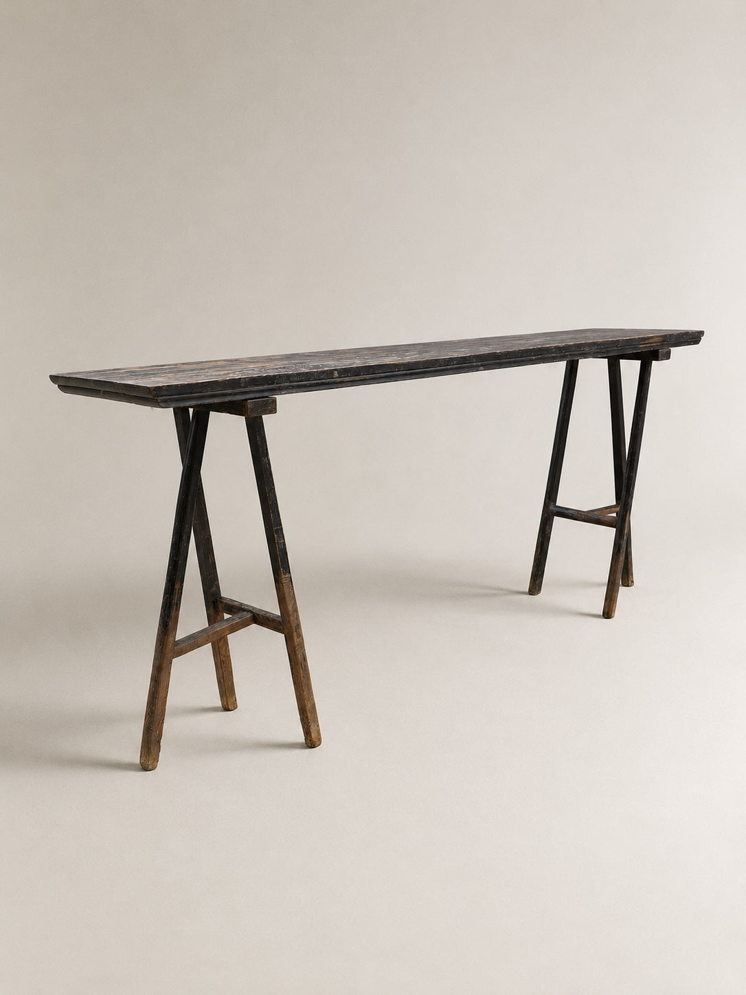 The antique Chinese painting table