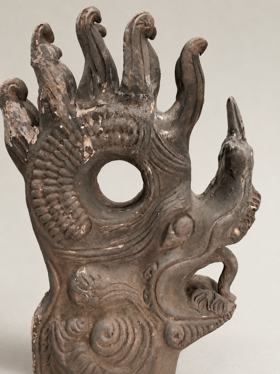 old Chinese rooftop statue – No. 2