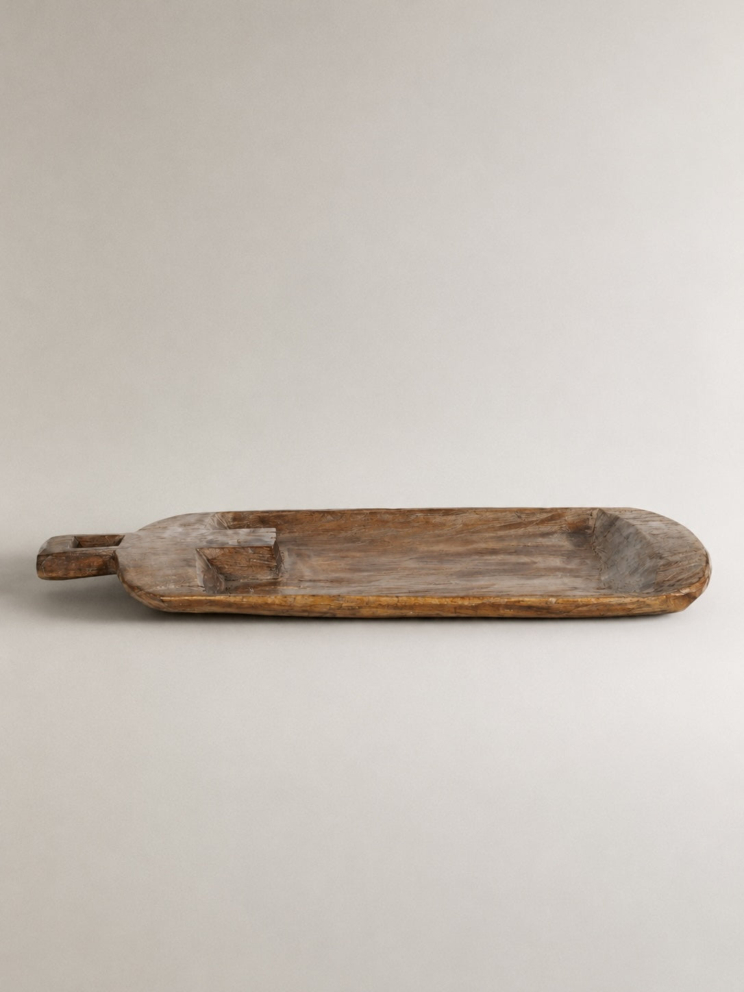 antique Naga wooden platter No. 1