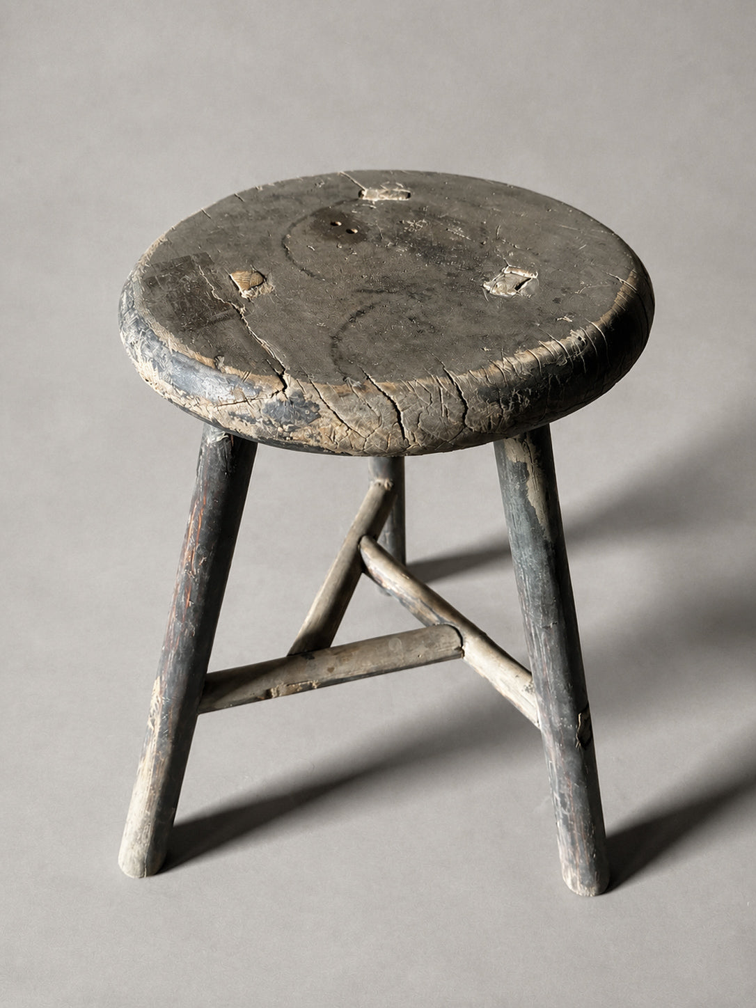 old Chinese round stool – No. 1