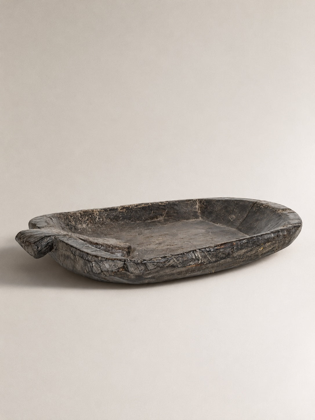 antique Naga wooden platter No. 3