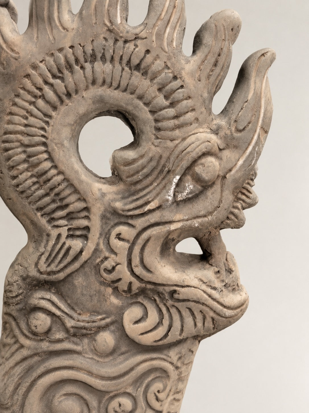 old Chinese rooftop statue – No. 1