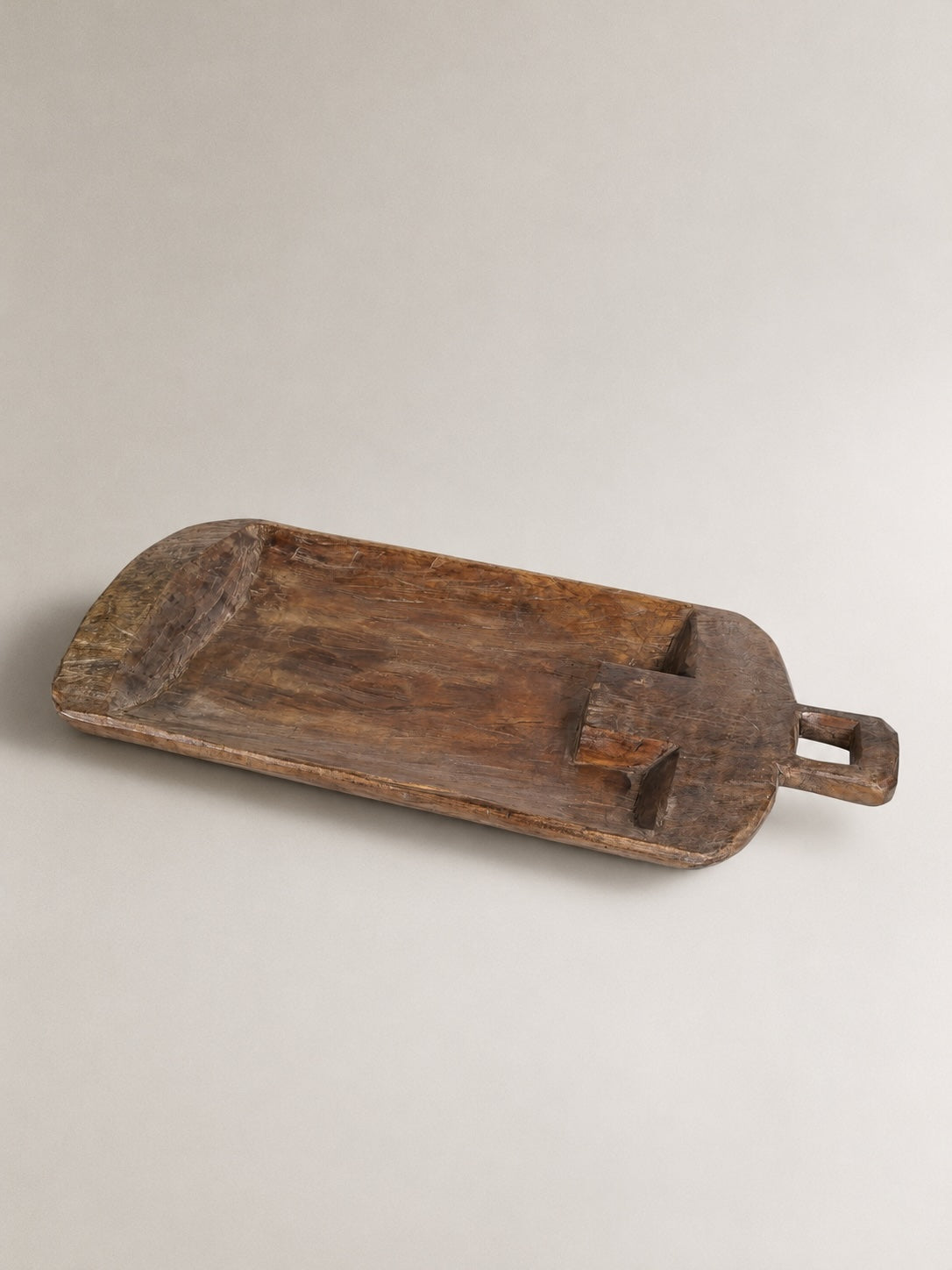 antique Naga wooden platter No. 1