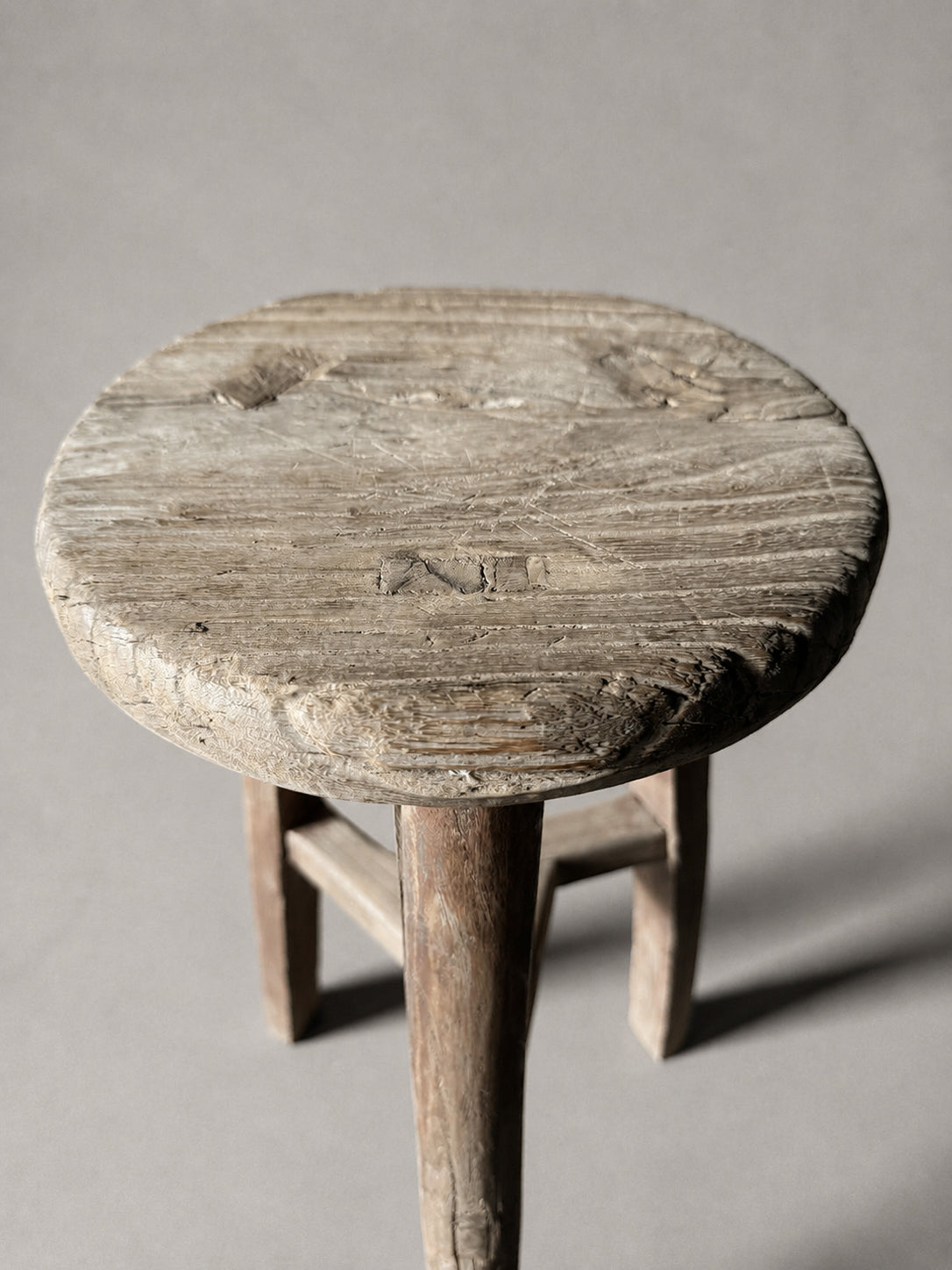 old Chinese round stool – No. 3
