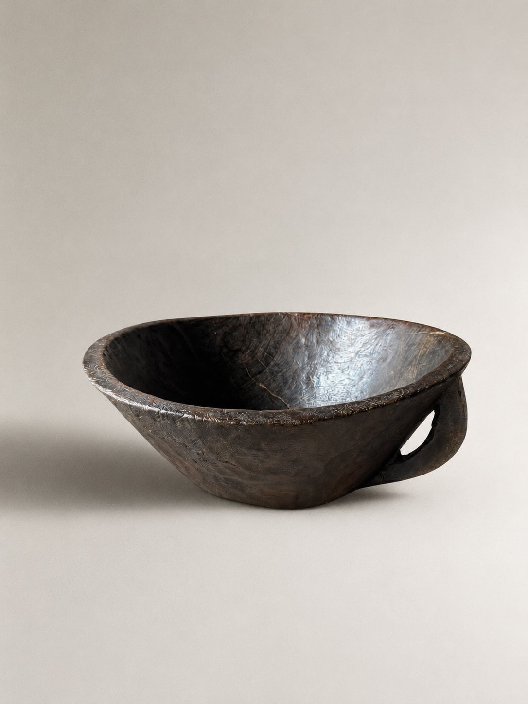 old Gurage bowl with handle – No. 2