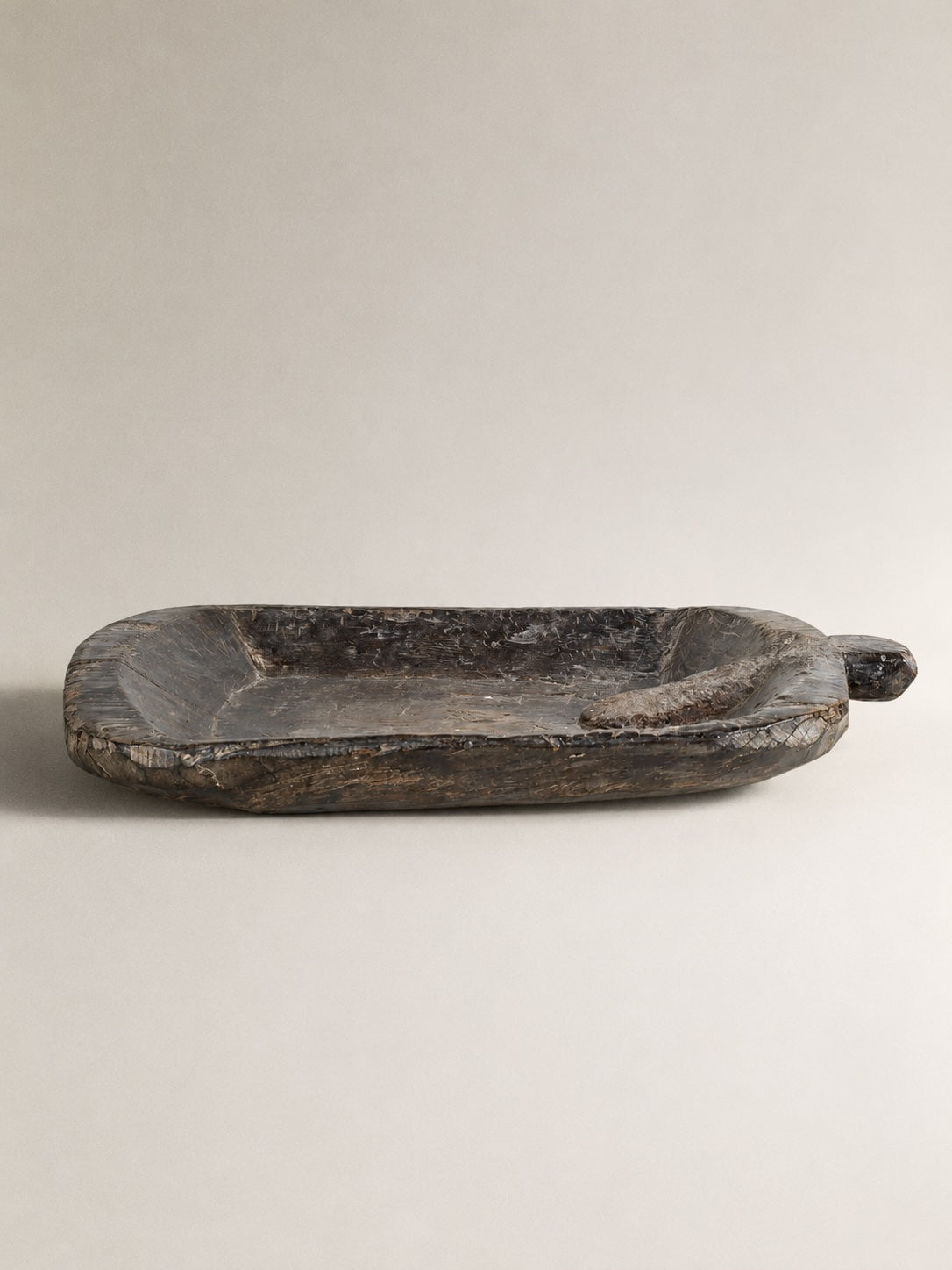 antique Naga wooden platter No. 3