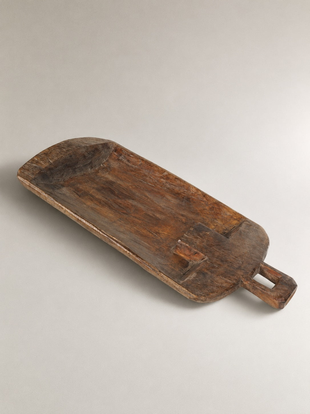 antique Naga wooden platter No. 1
