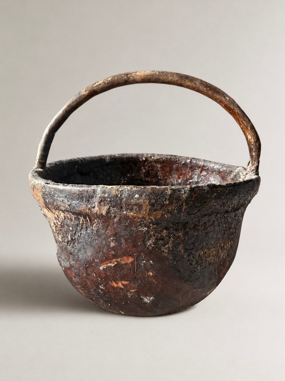 antique basket w/ handle No. 3
