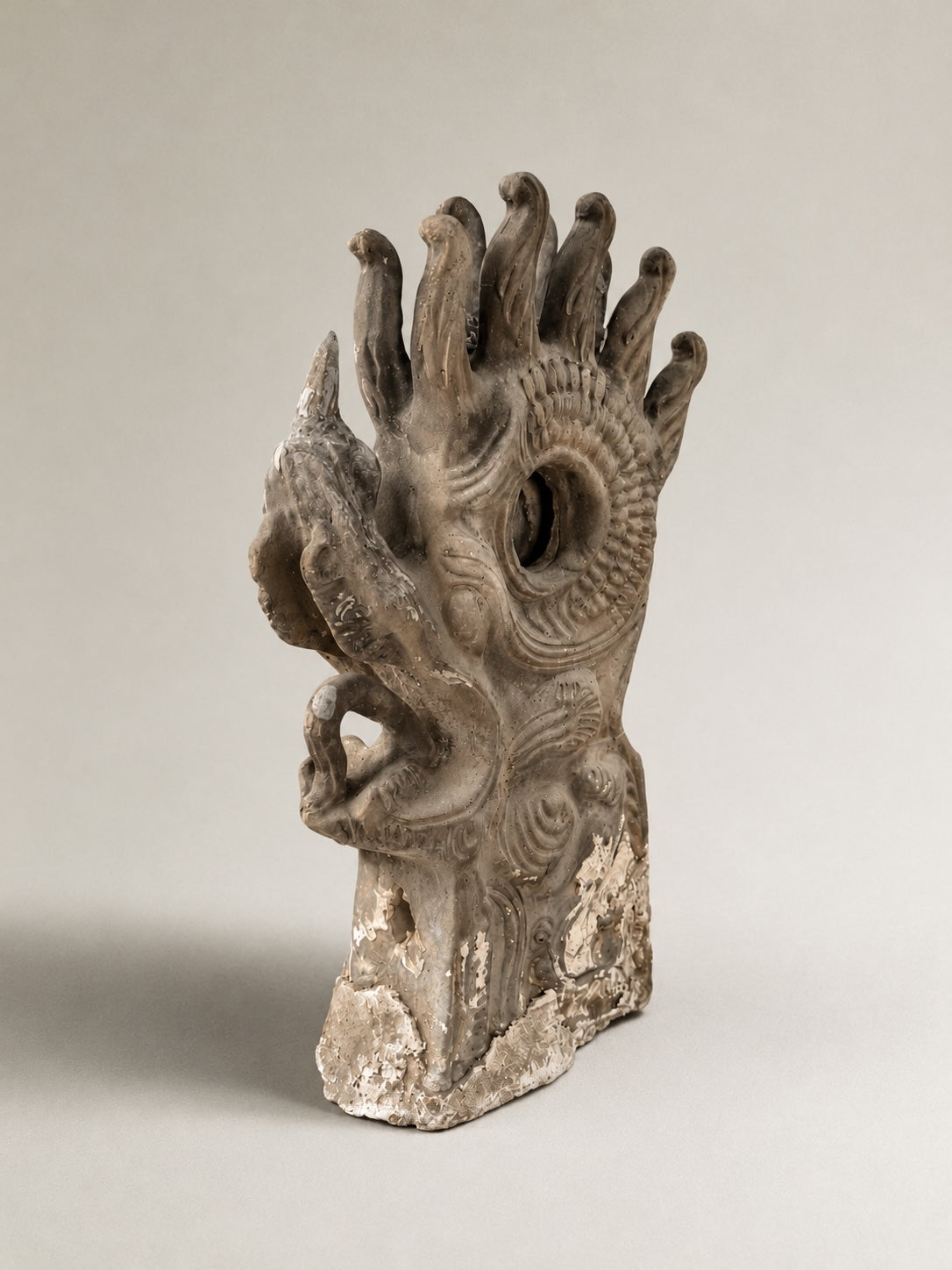 old Chinese rooftop statue – No. 2