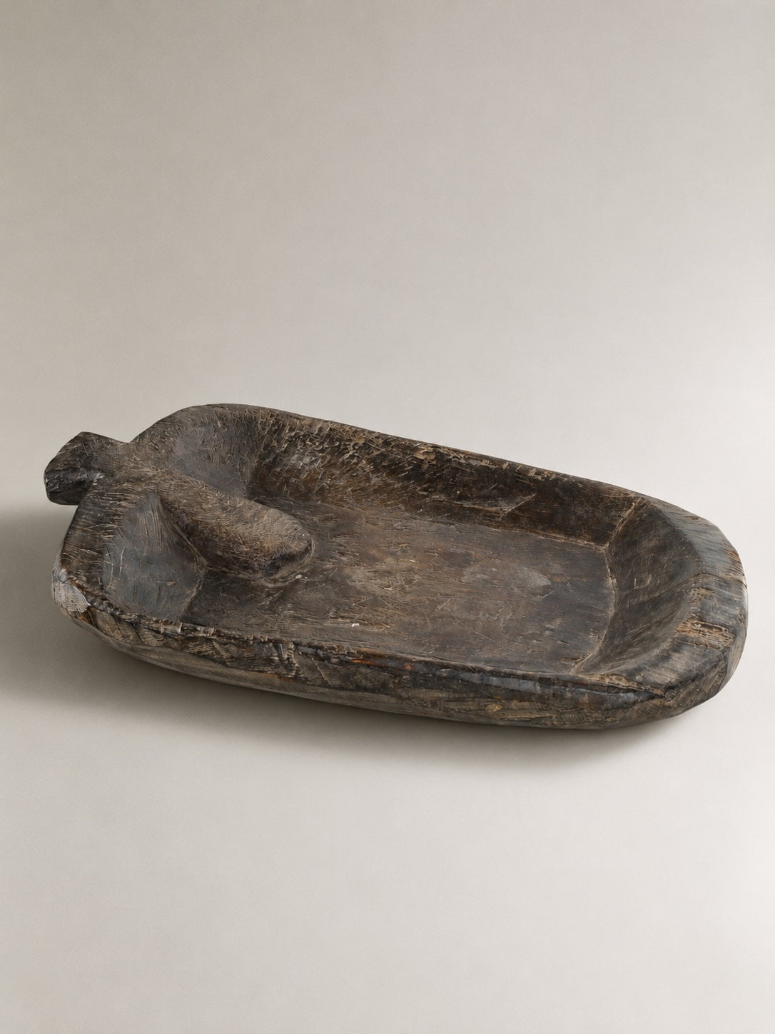 antique Naga wooden platter No. 3