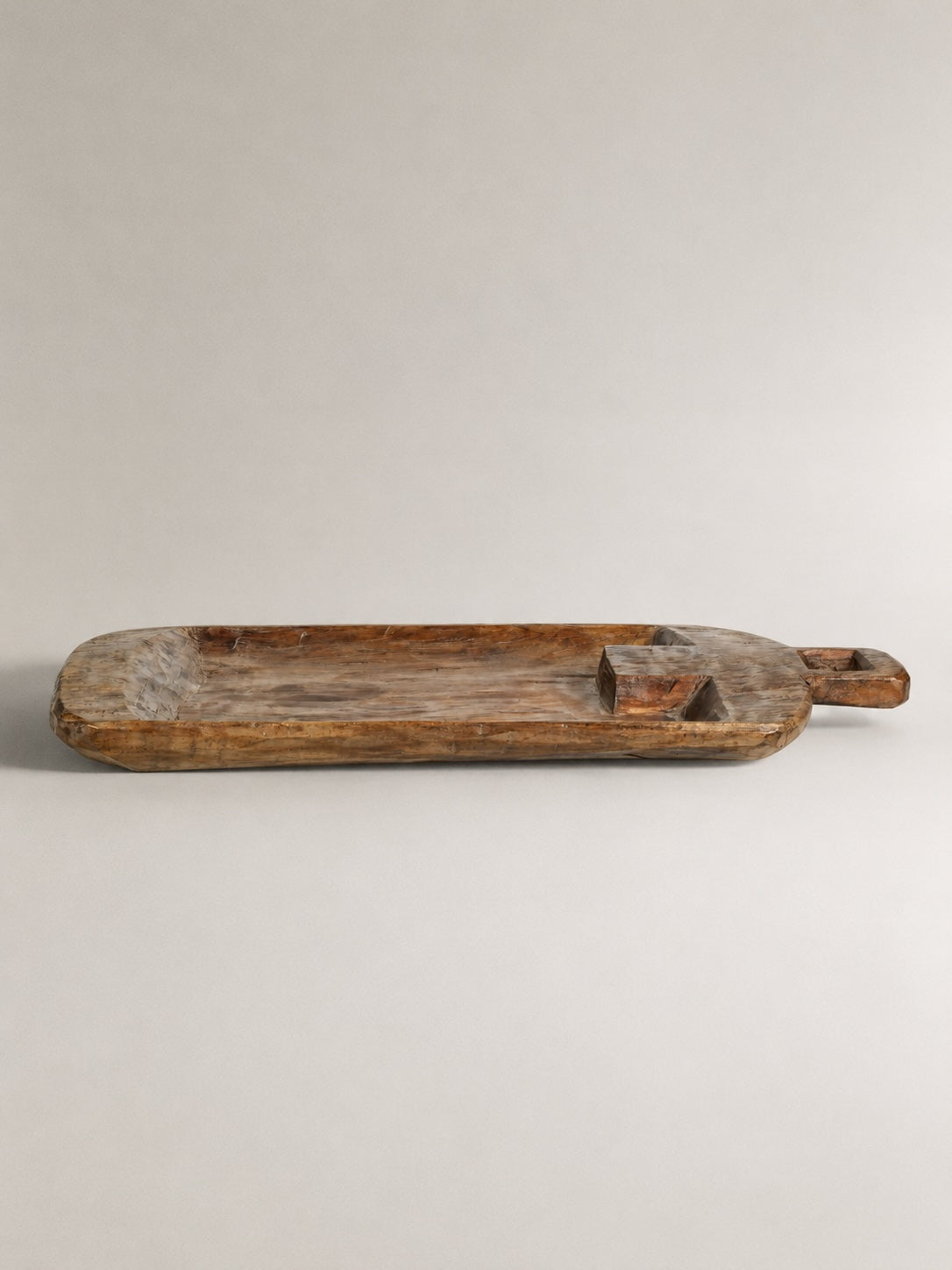antique Naga wooden platter No. 1