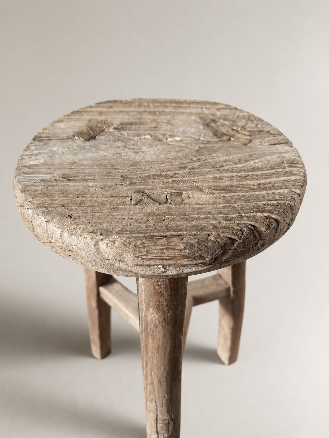 old Chinese round stool – No. 3