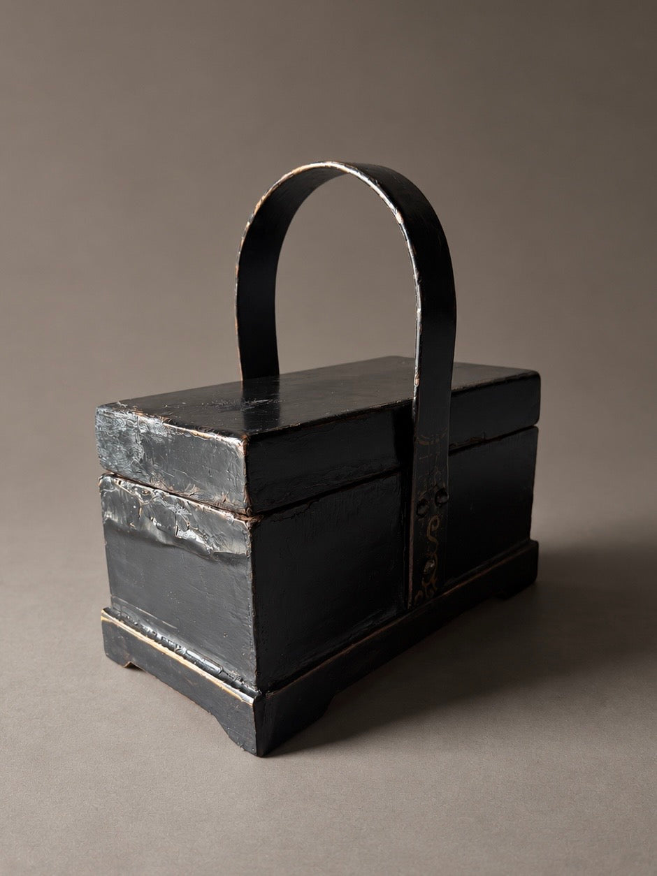 antique handled box