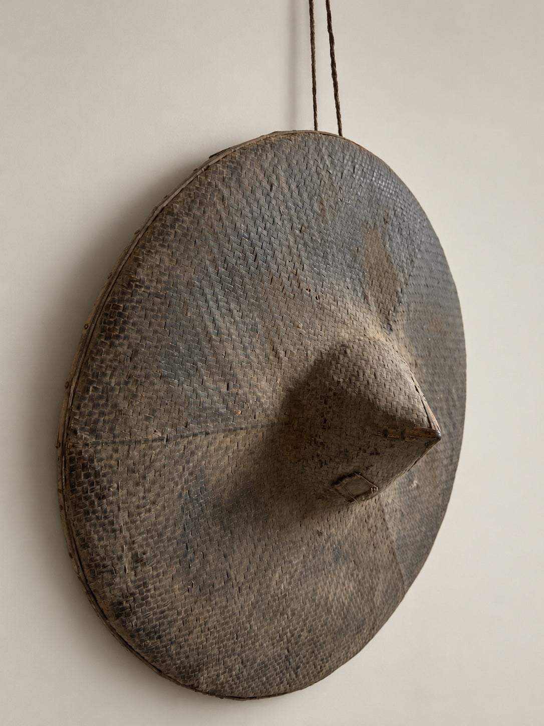antique Chinese farmer's hat #2