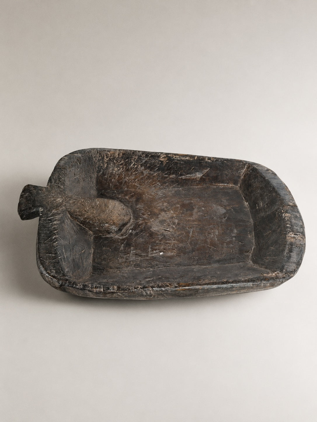 antique Naga wooden platter No. 3