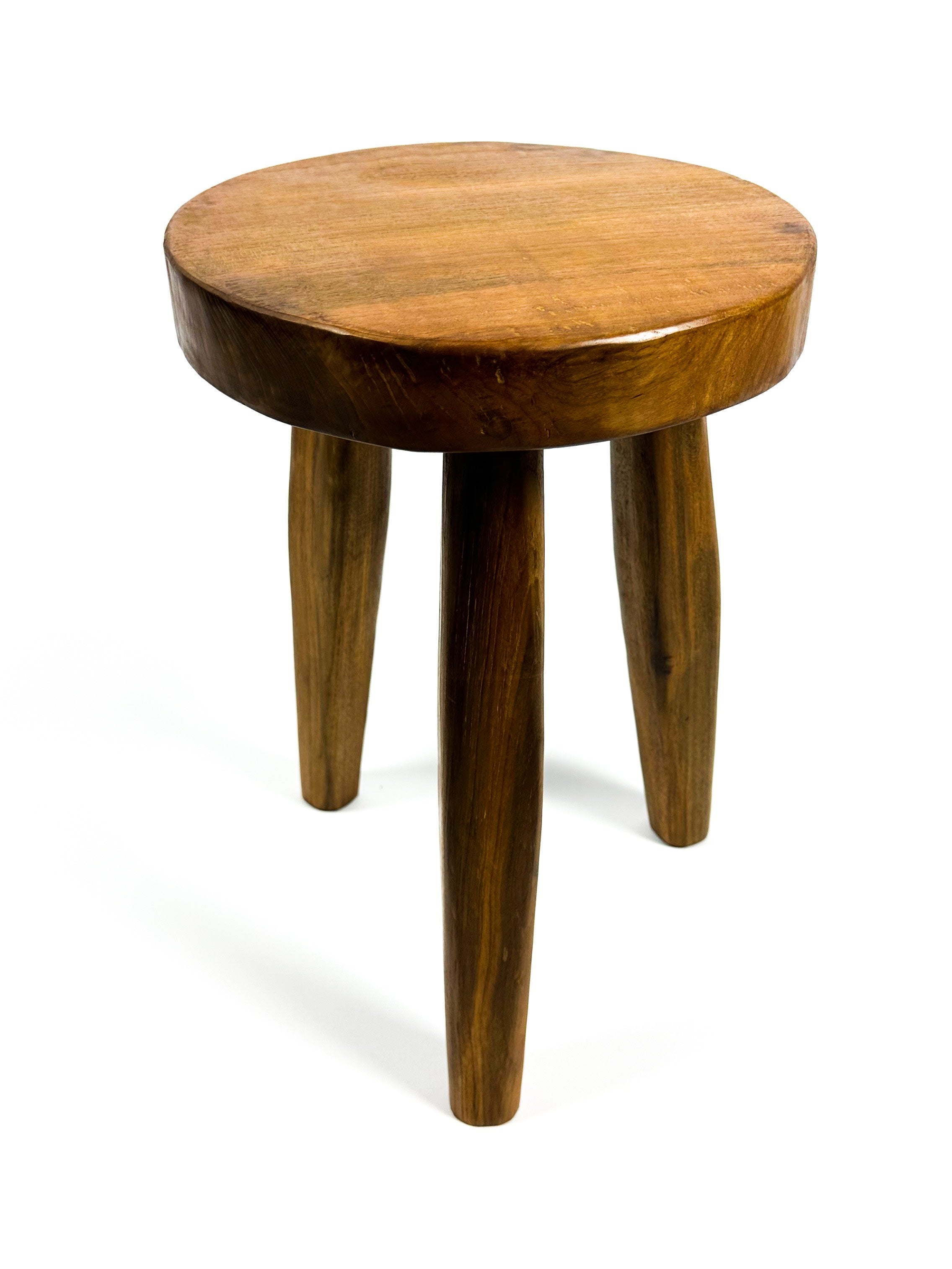 The teak 3-legged stool #2