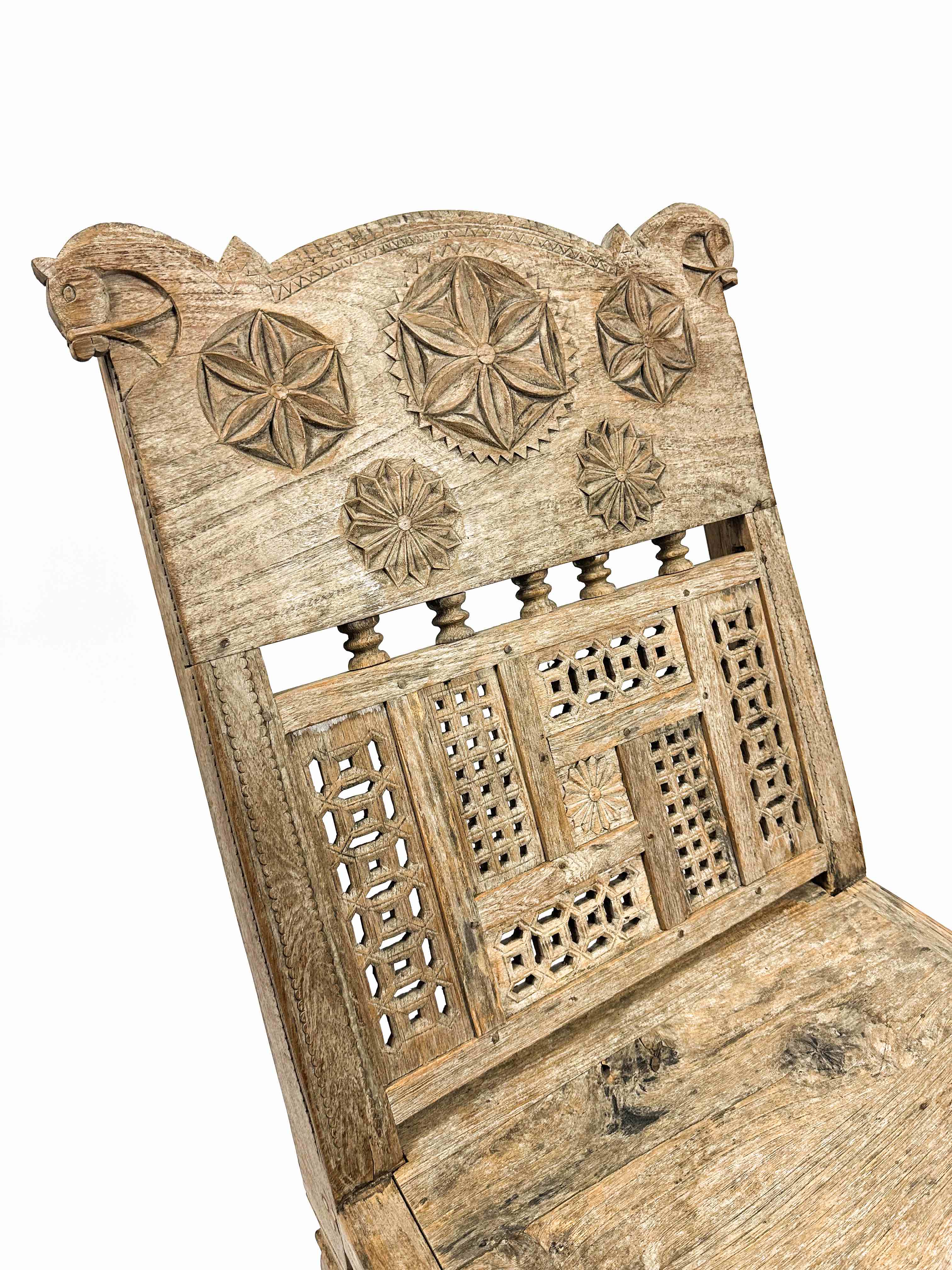 The old Lombok wooden chair