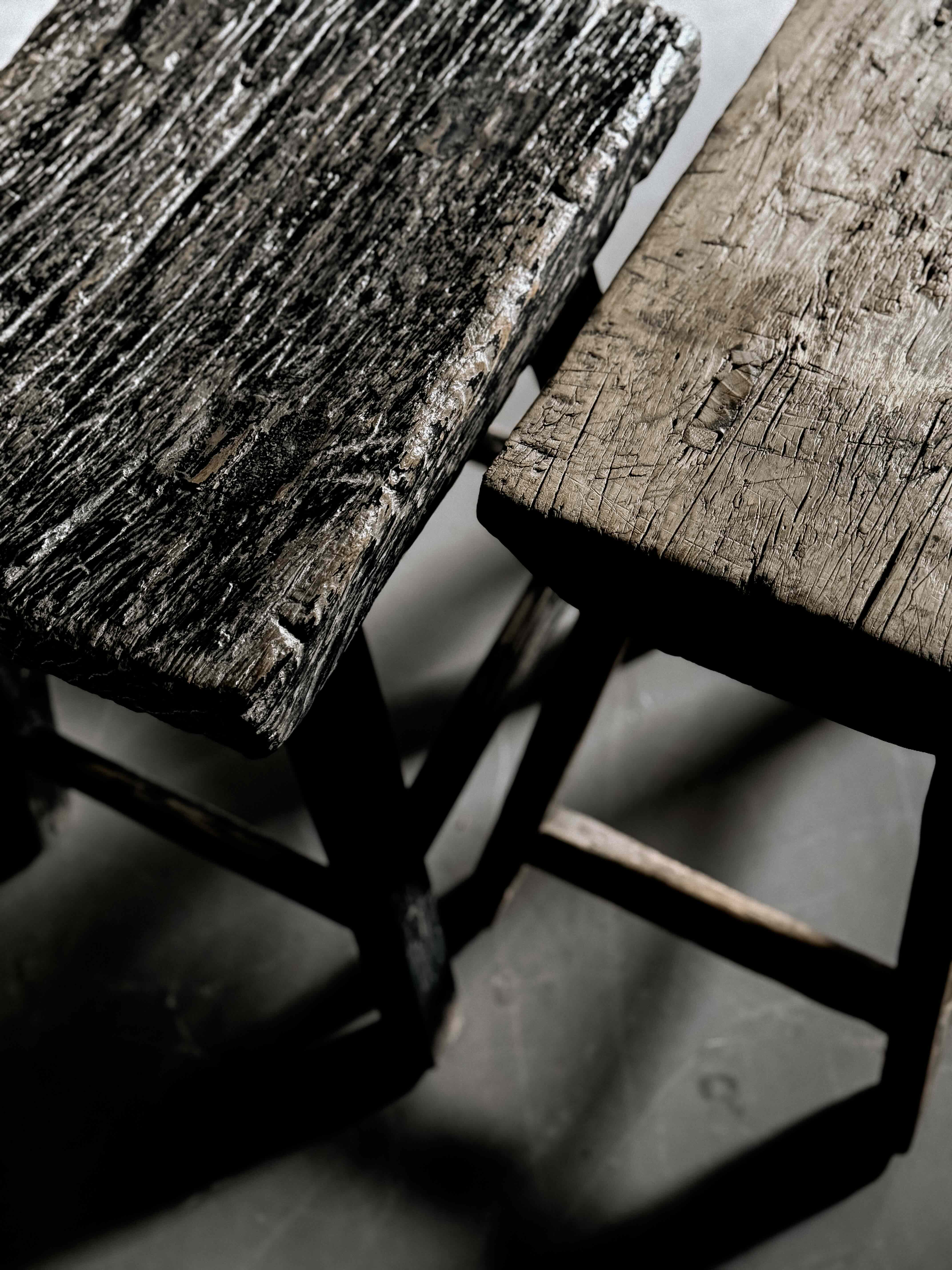 antique Chinese stools xl