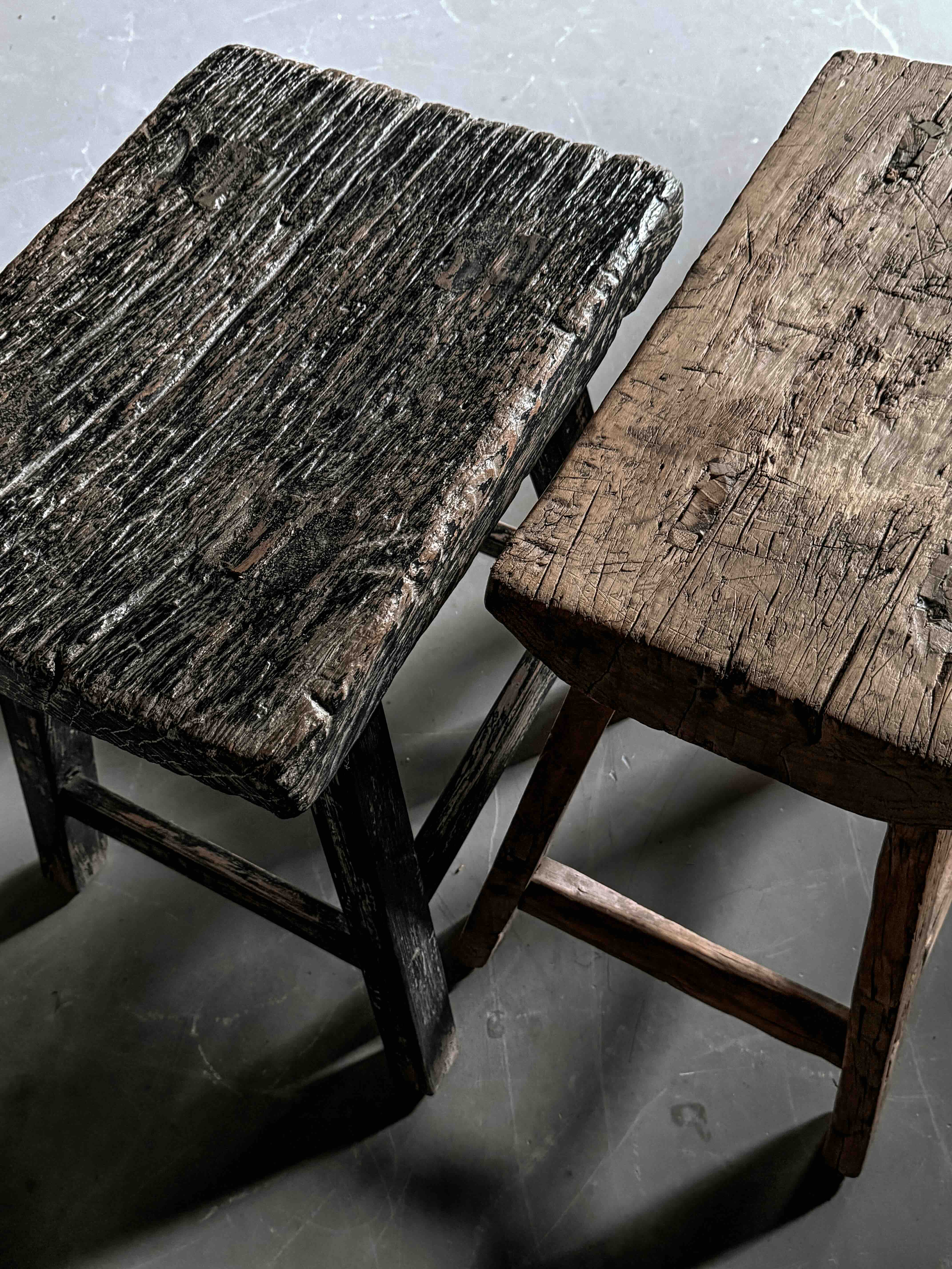 antique Chinese stools xl