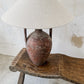 Lampe antike Amphore & Leinen #2