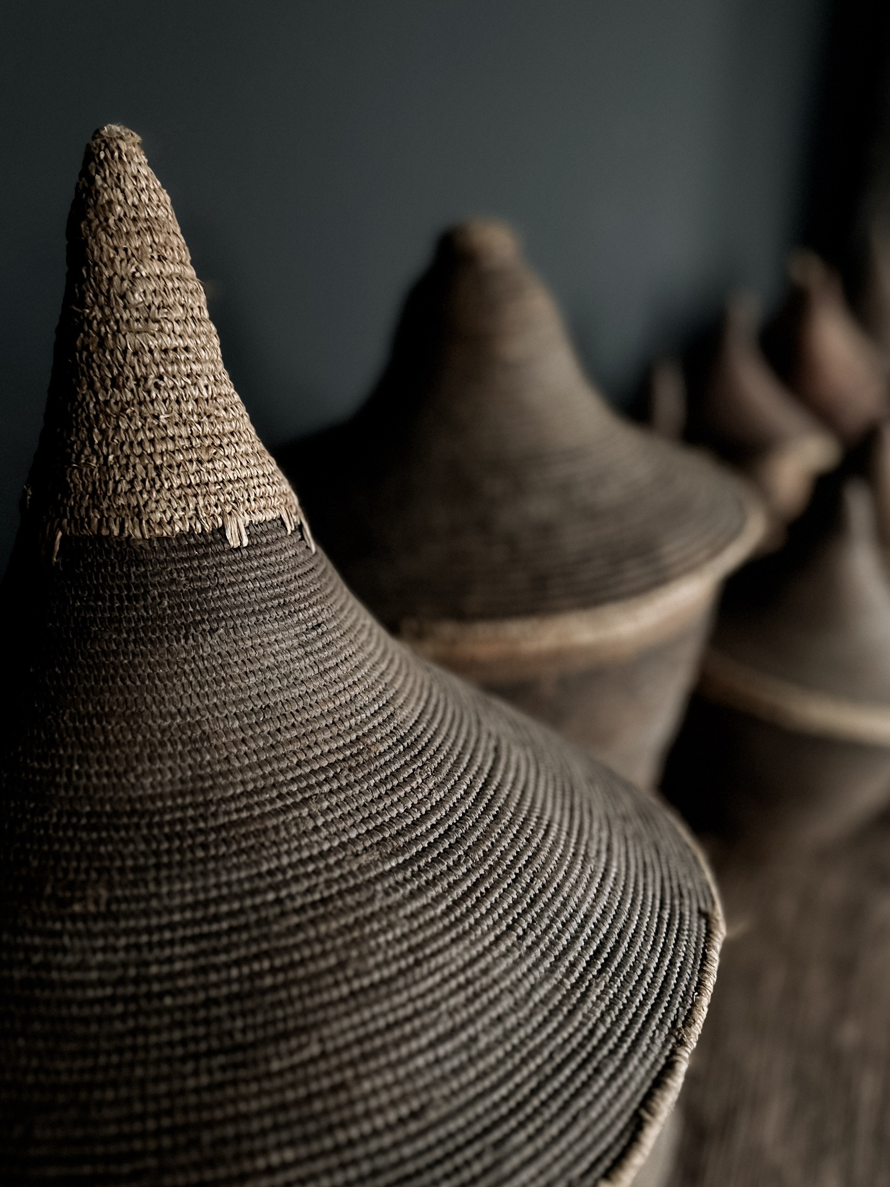 Vintage Rwanda basket size M