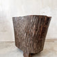old Naga wooden planter pot large