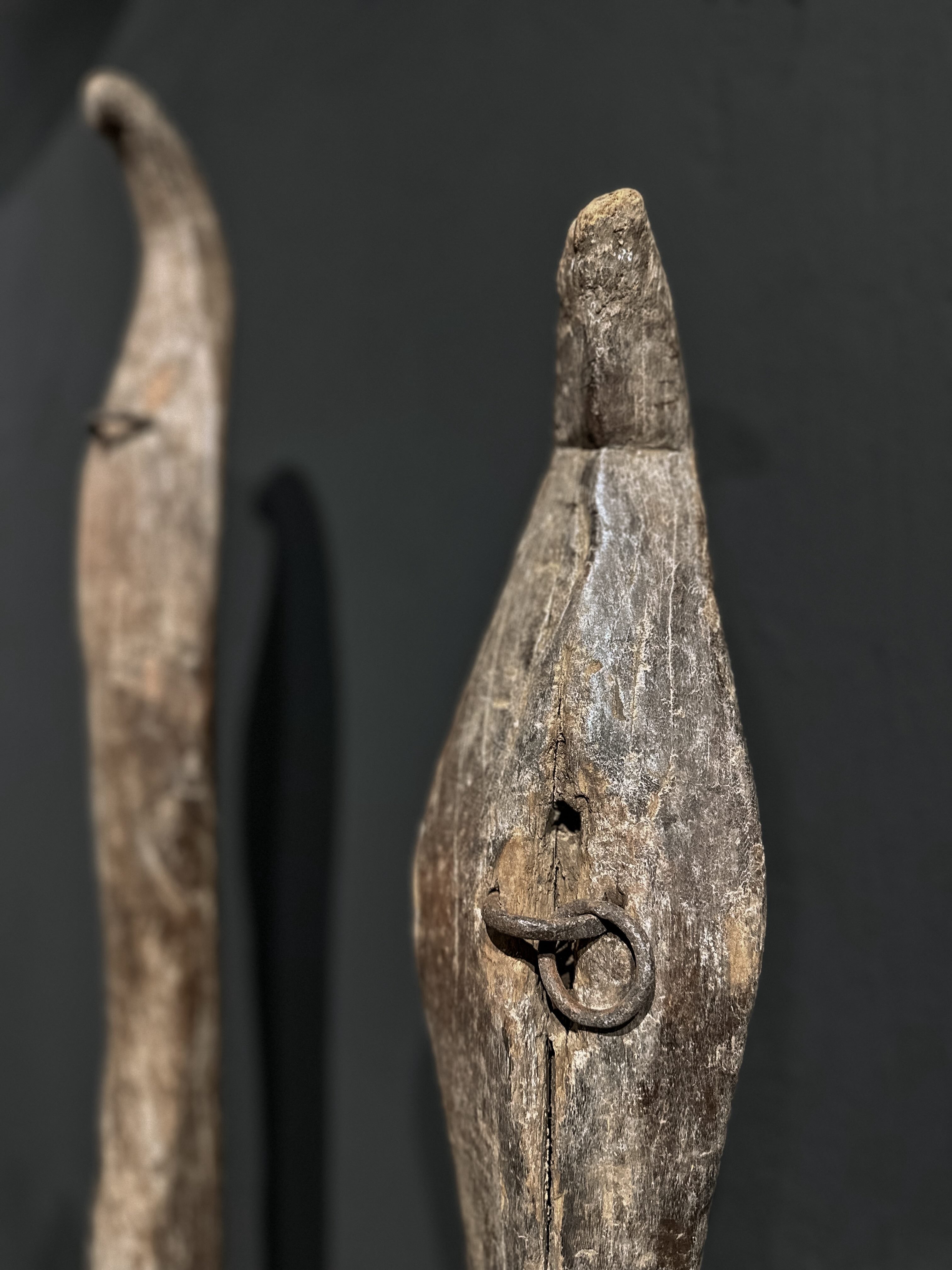 old Indian wooden sculpture #1