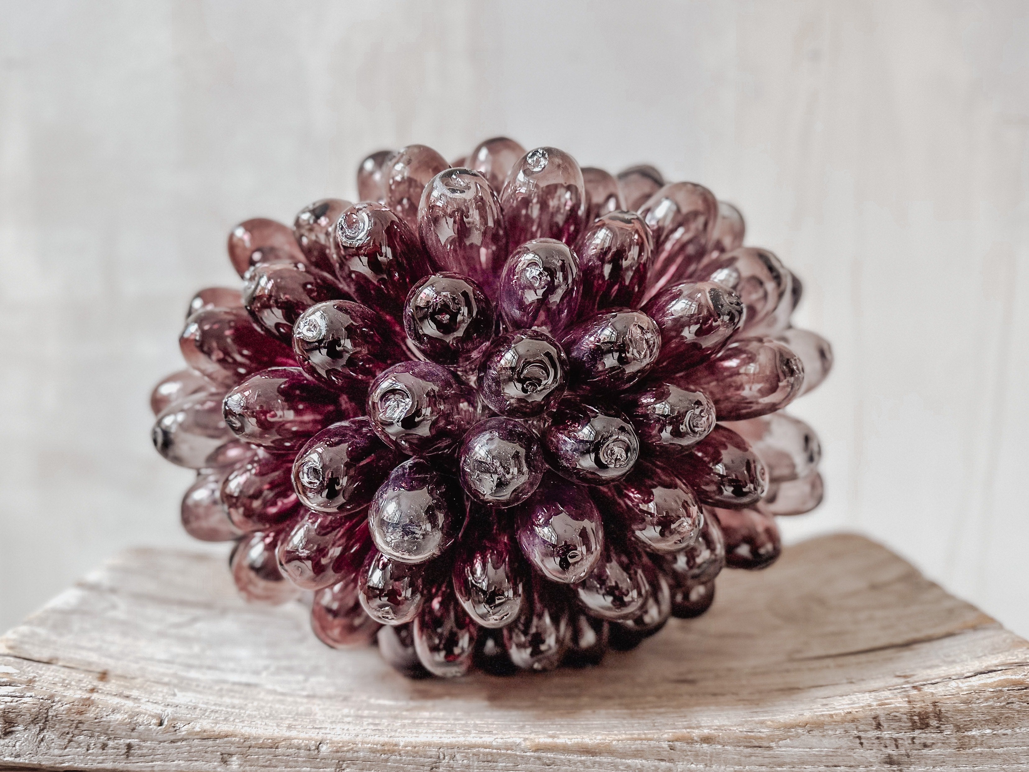 Lampe Glastropfen berry