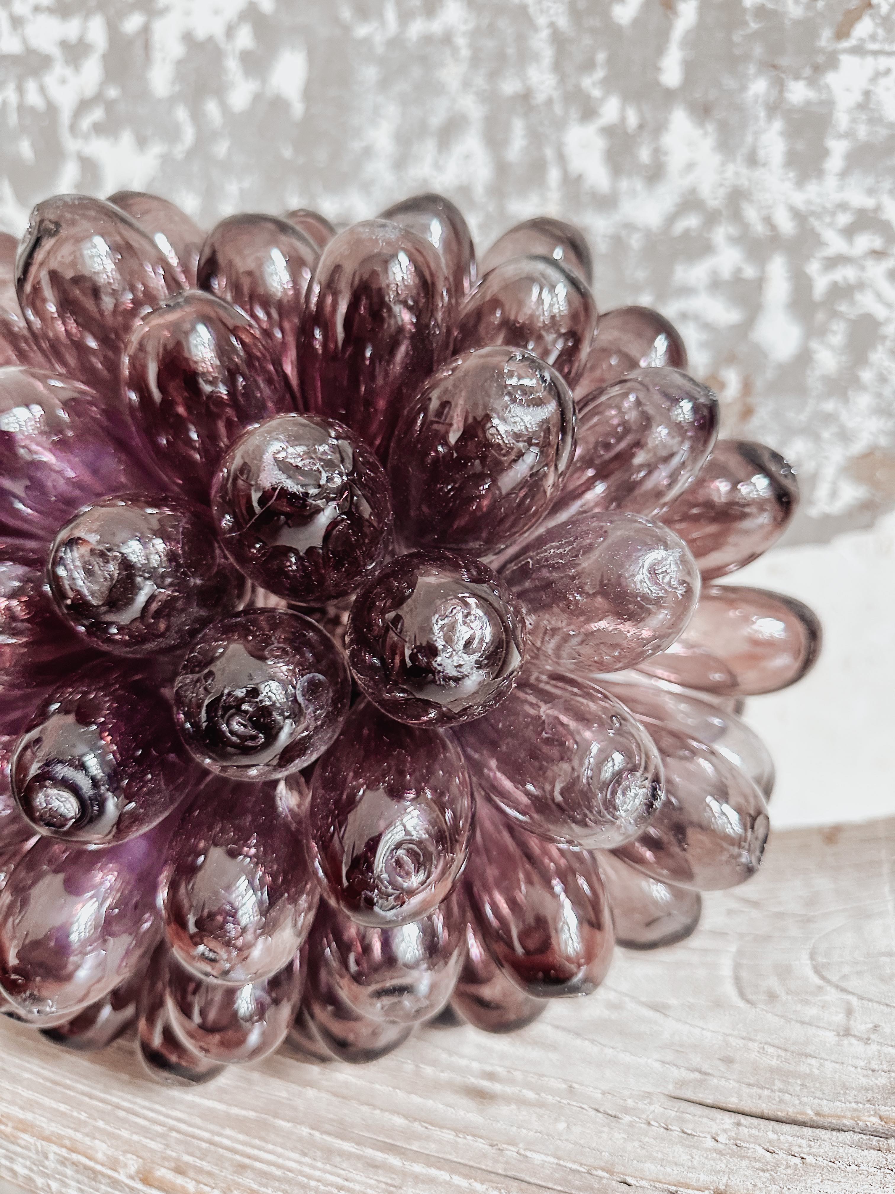 Lampe Glastropfen berry