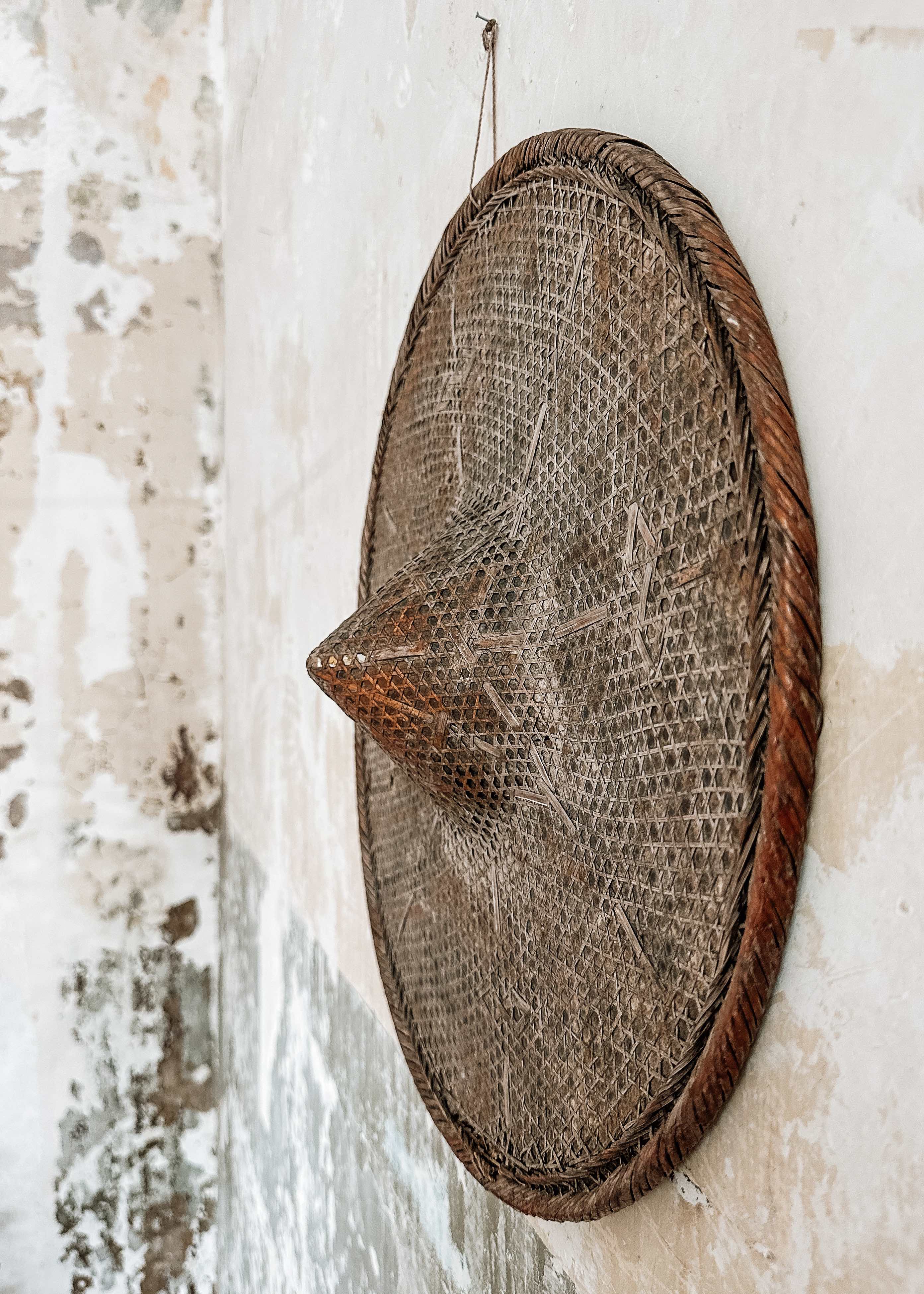 Antique Chinese farmer's hat