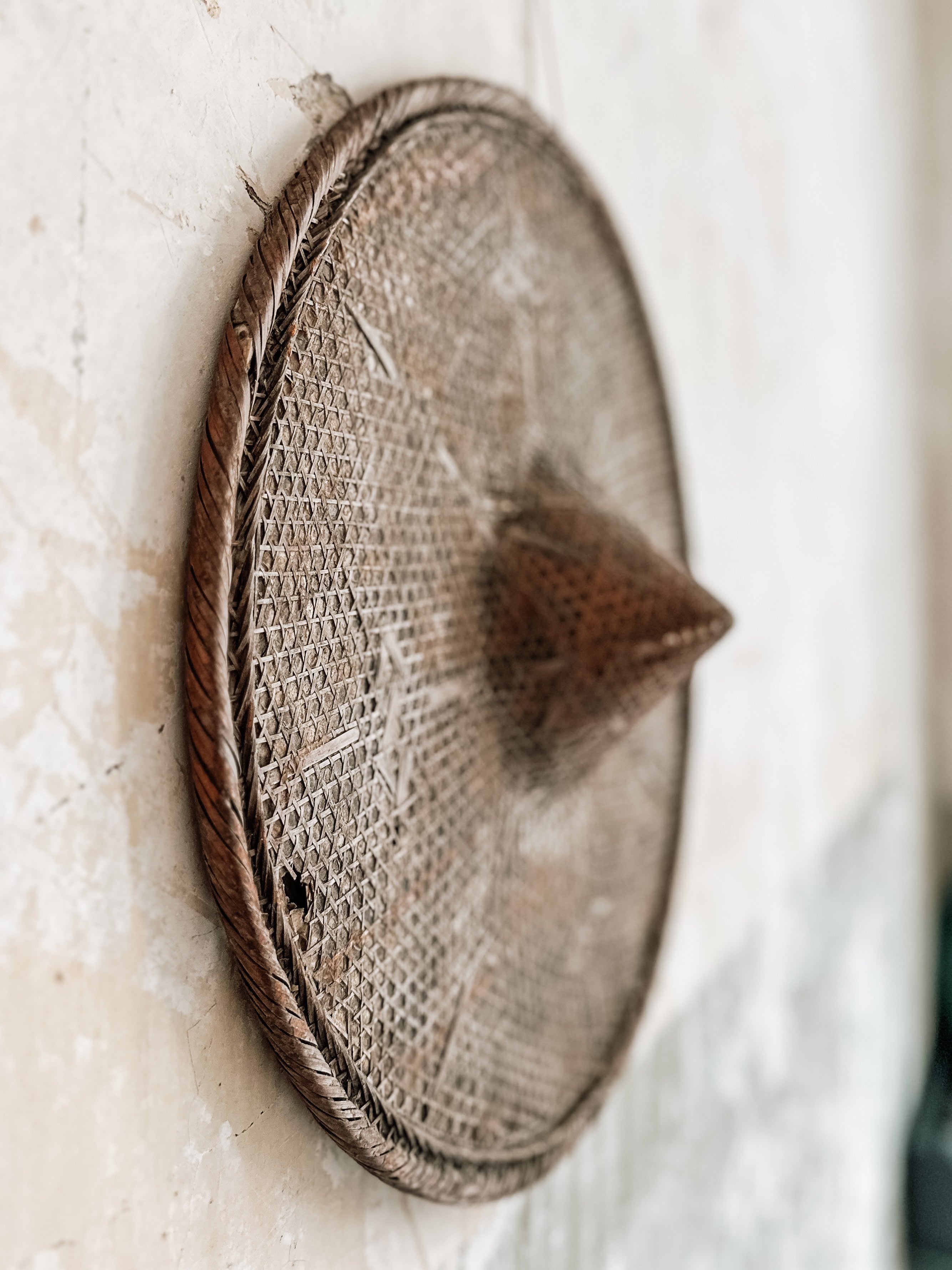 Antique Chinese farmer's hat