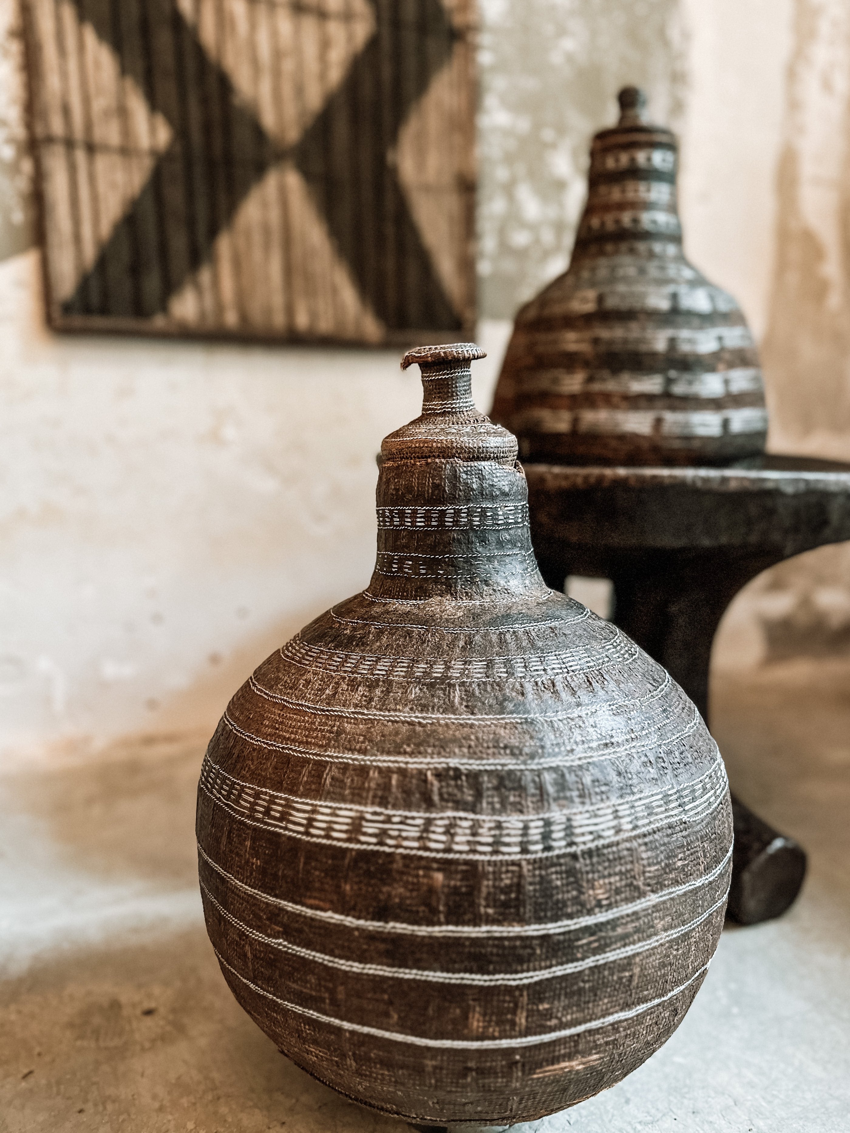Borana Milk Container Basket #3