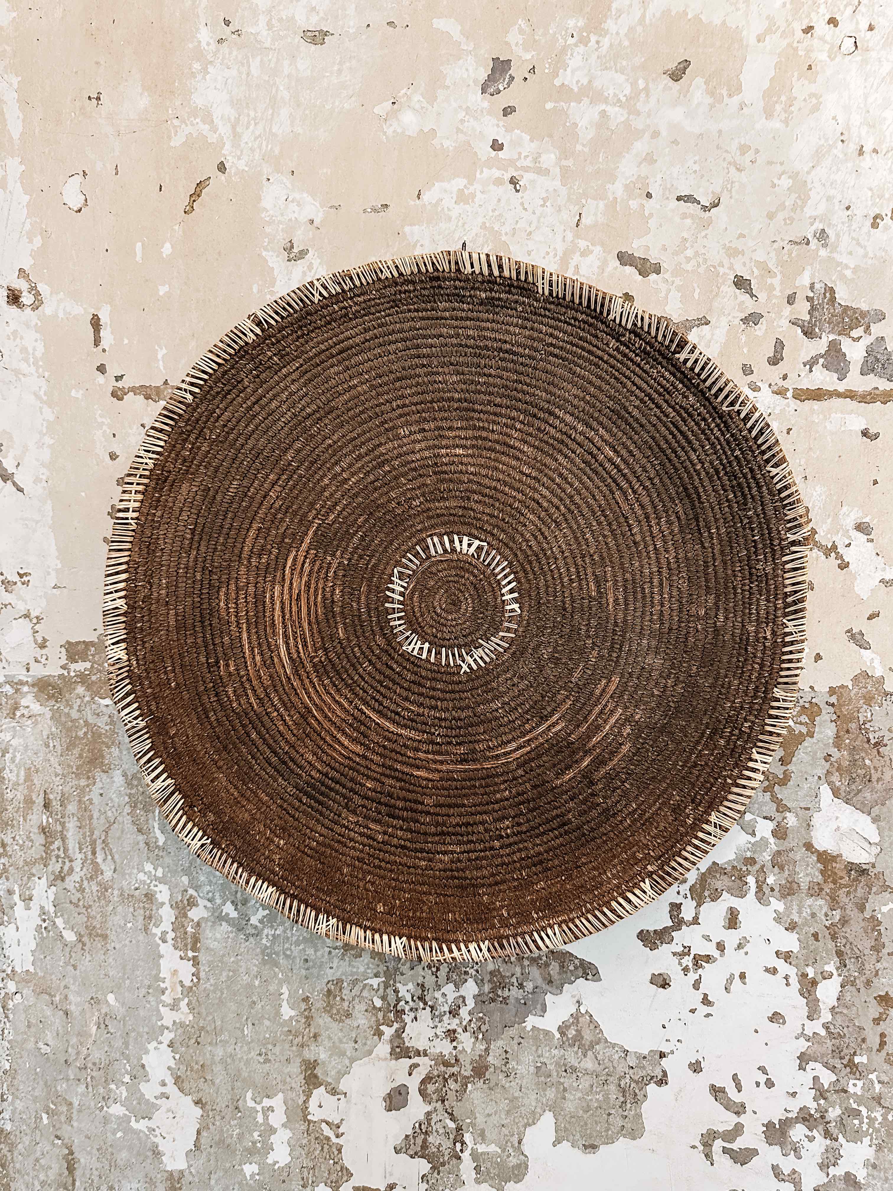 Old injera raffia plate #2