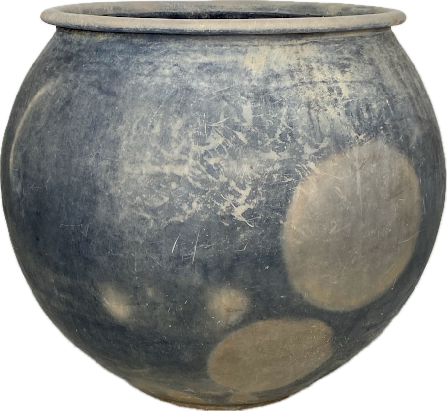 the patinated vessel
