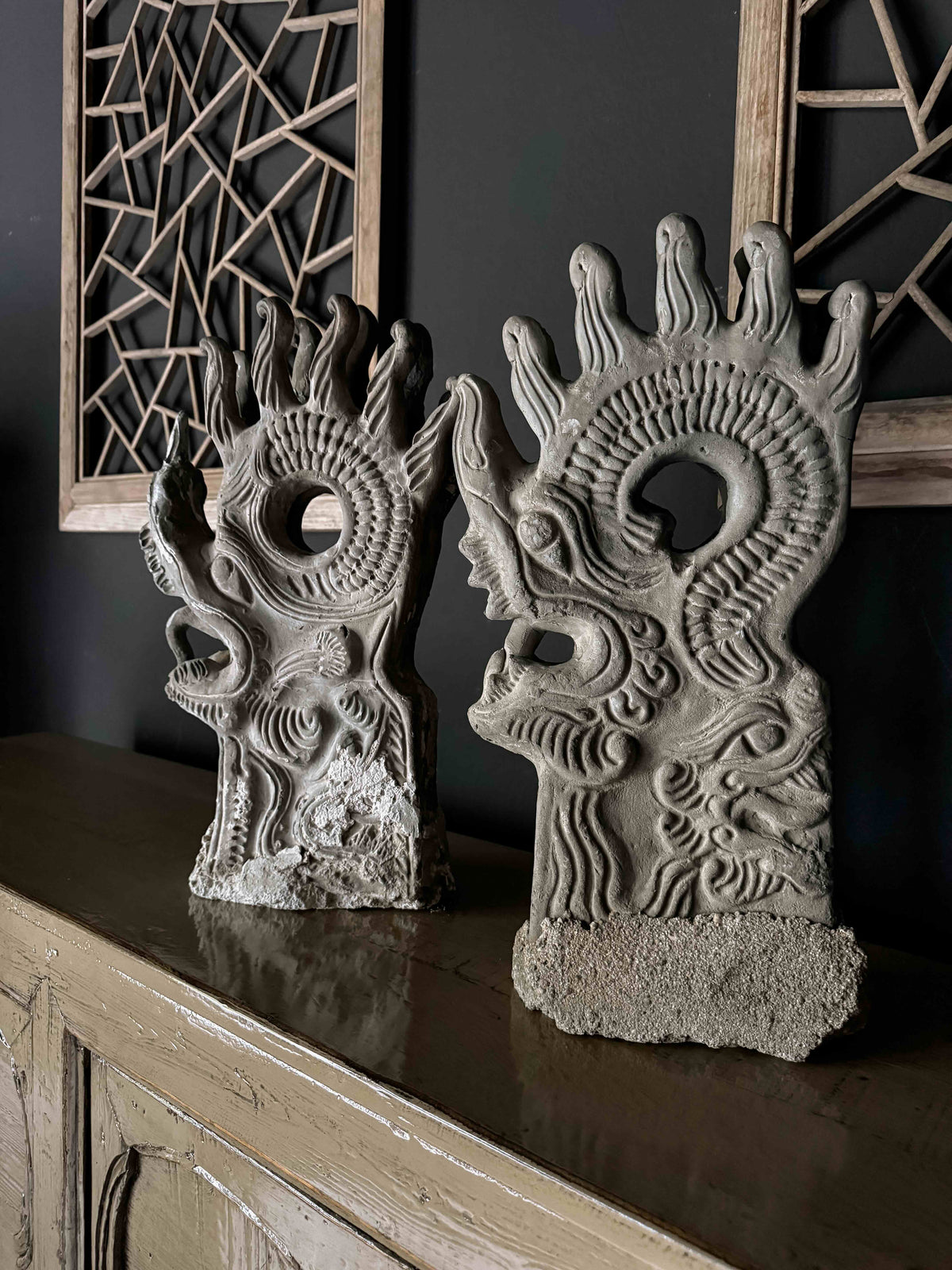 old Chinese rooftop statue – No. 2