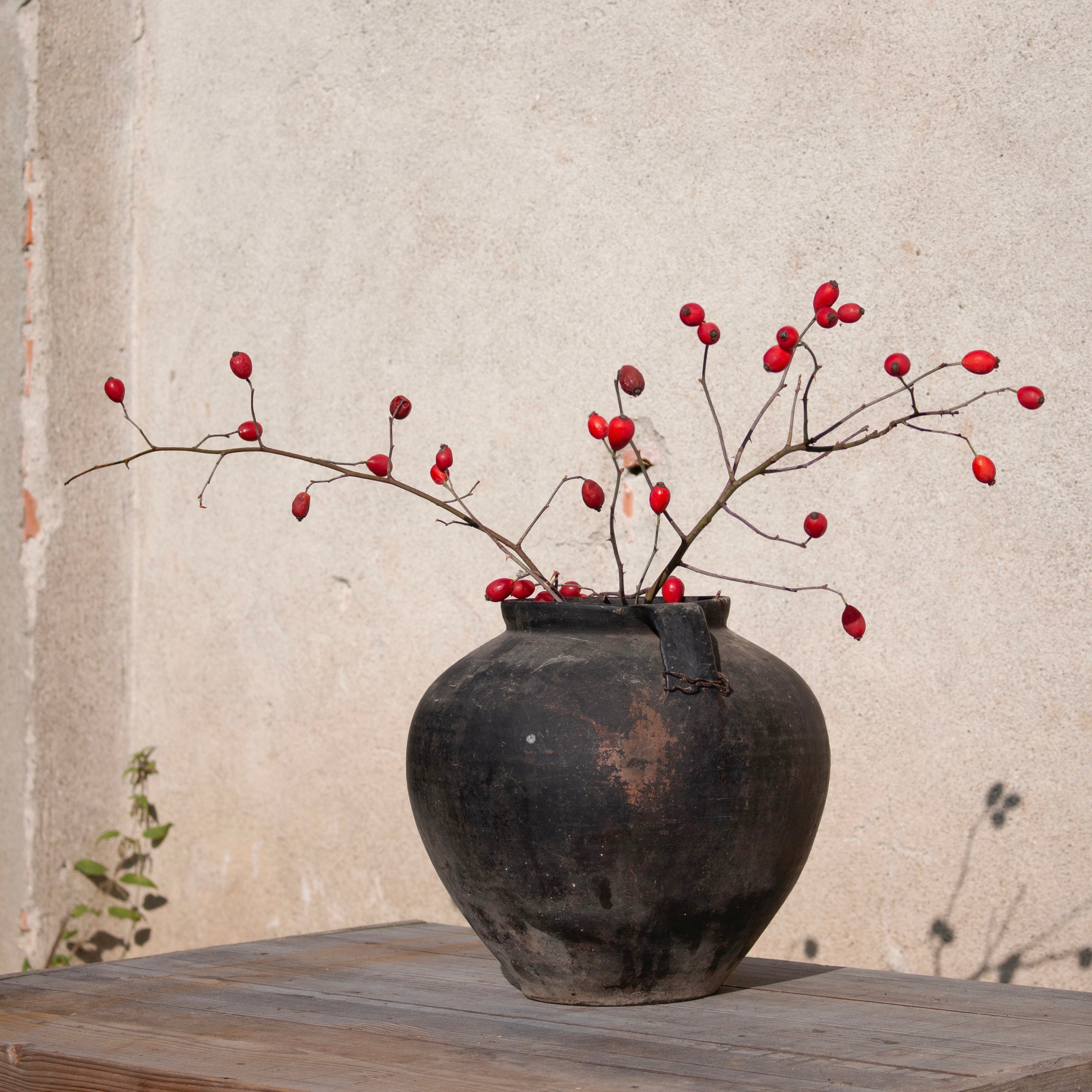 antique signature pot #28