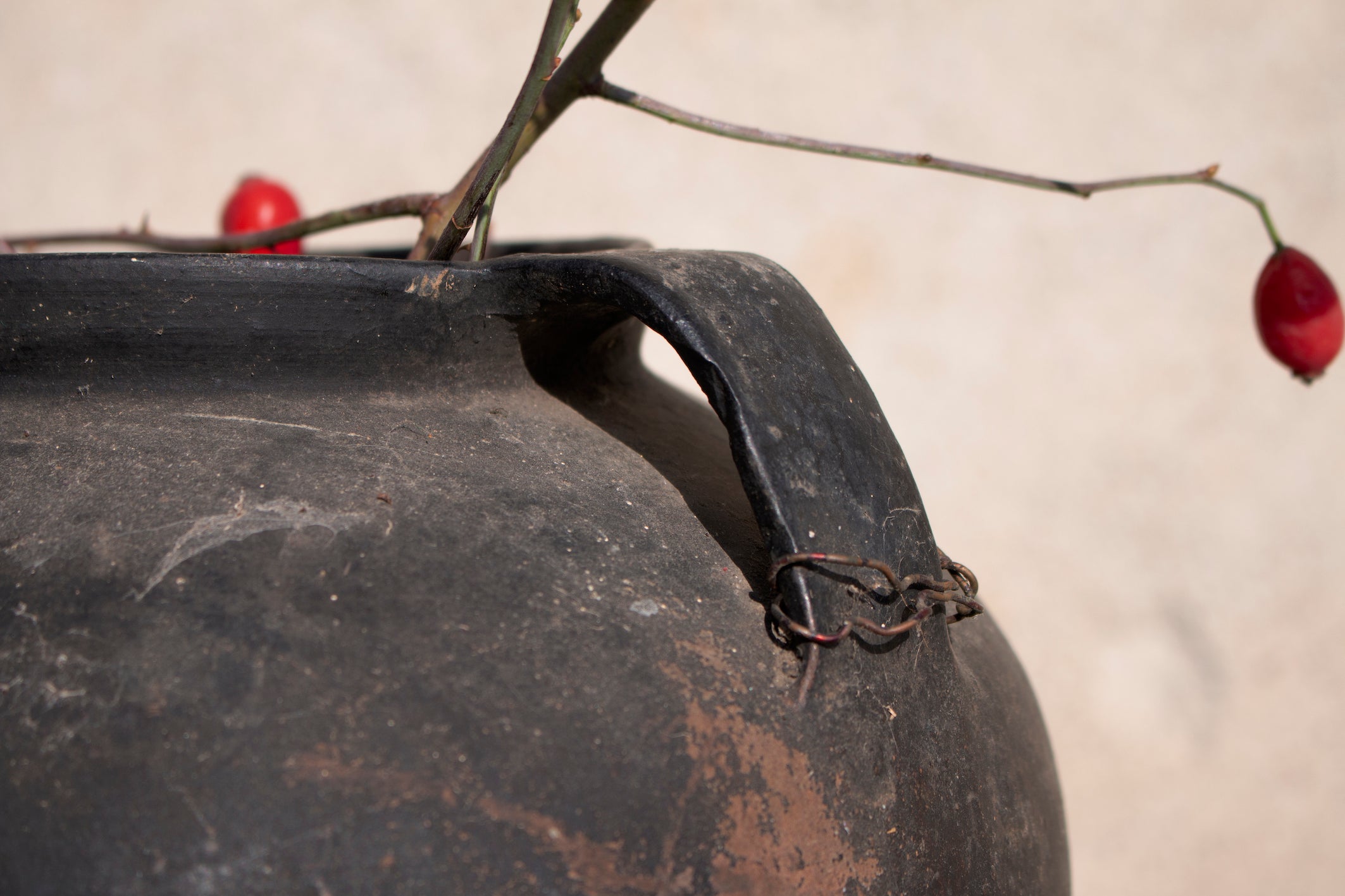 antique signature pot #28