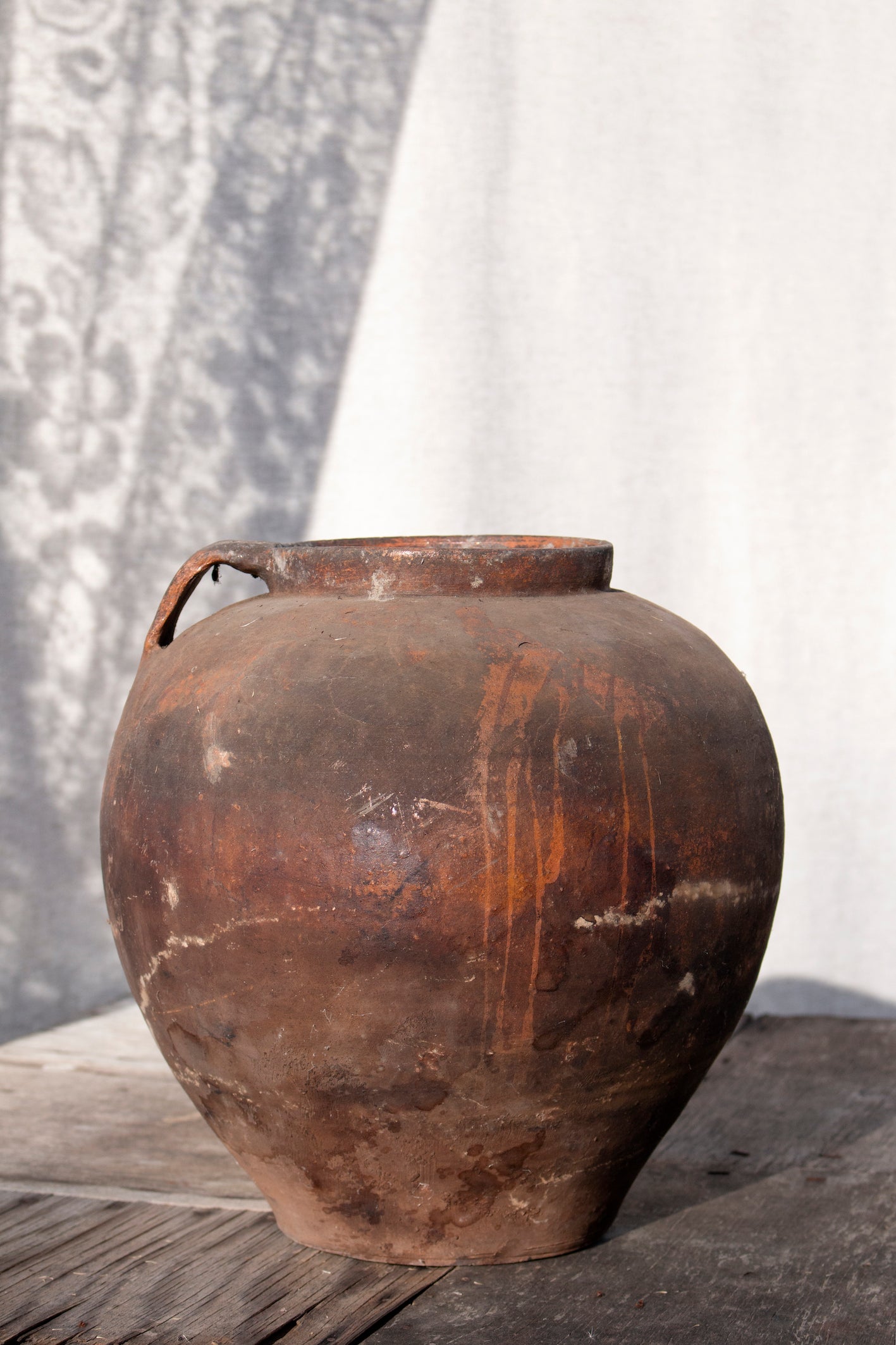 antique signature pot #36