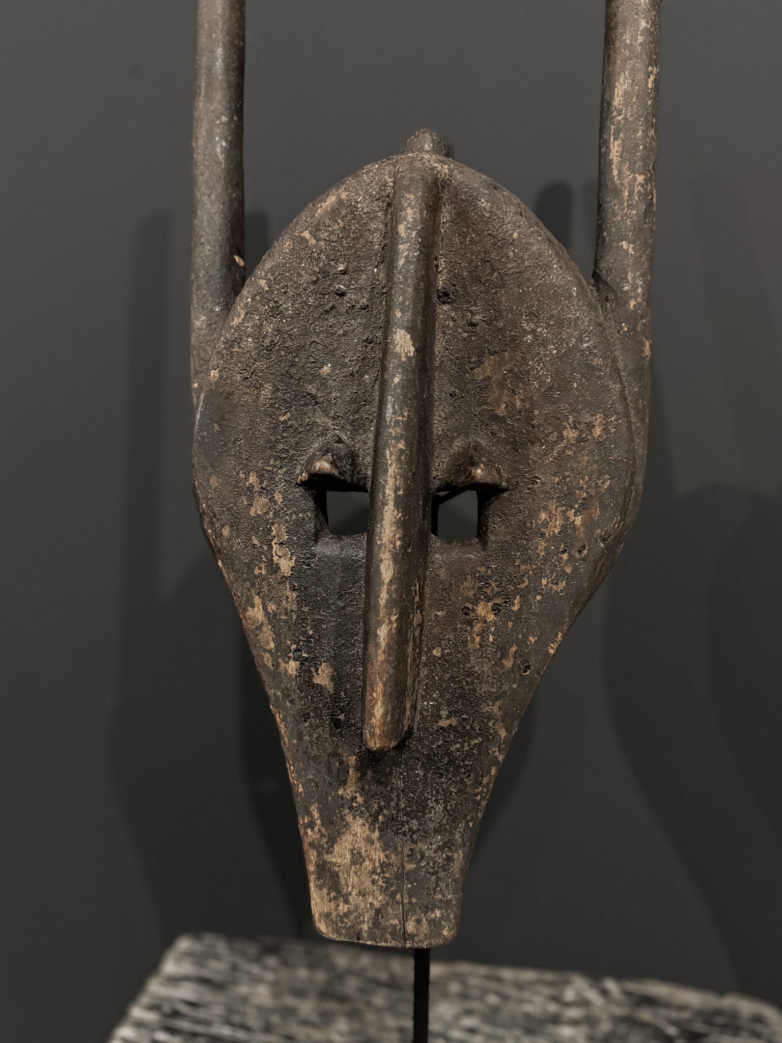 old Senufo antelope mask Ivory Coast