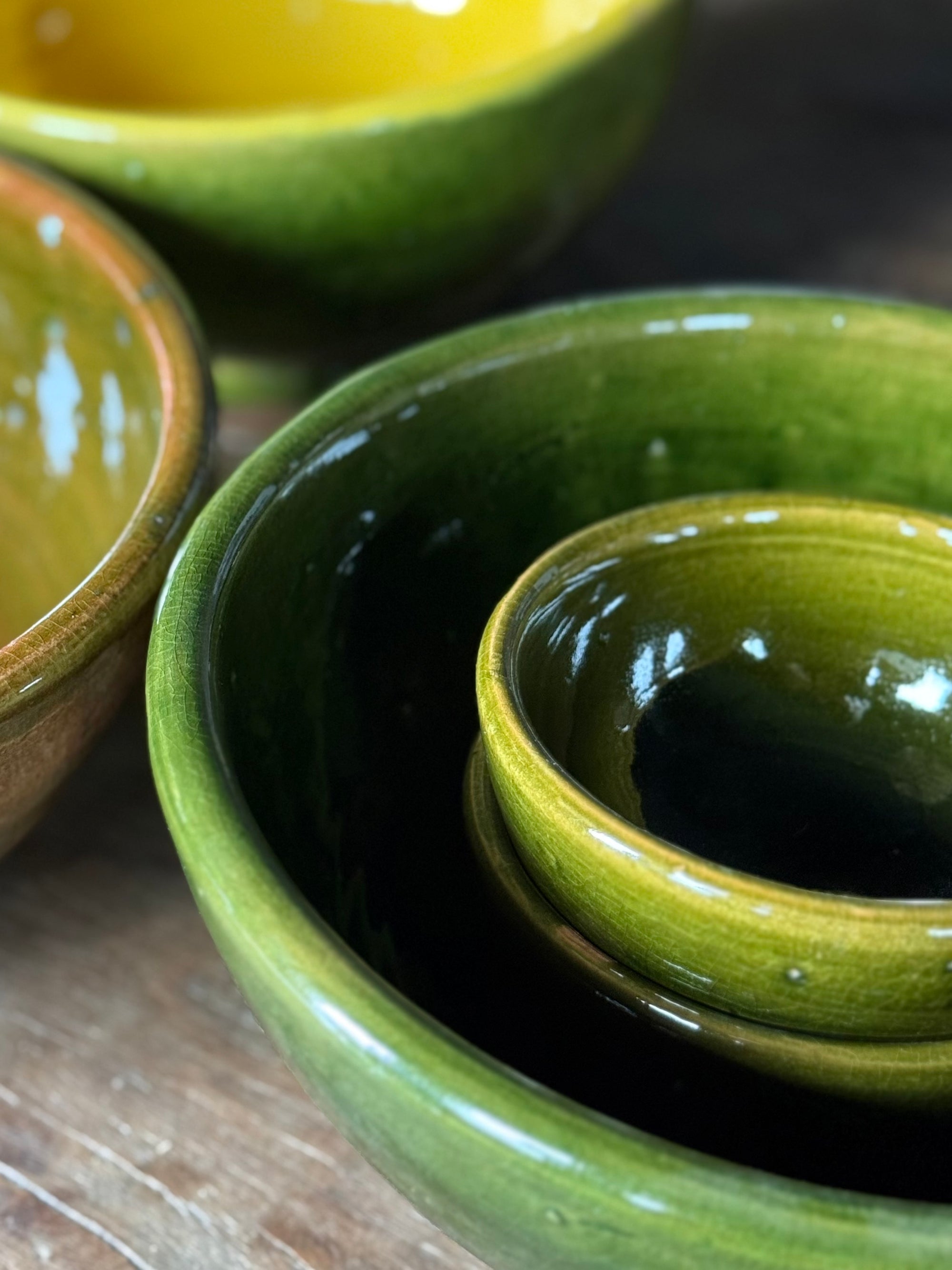 glazed Tunisian bowl with soul